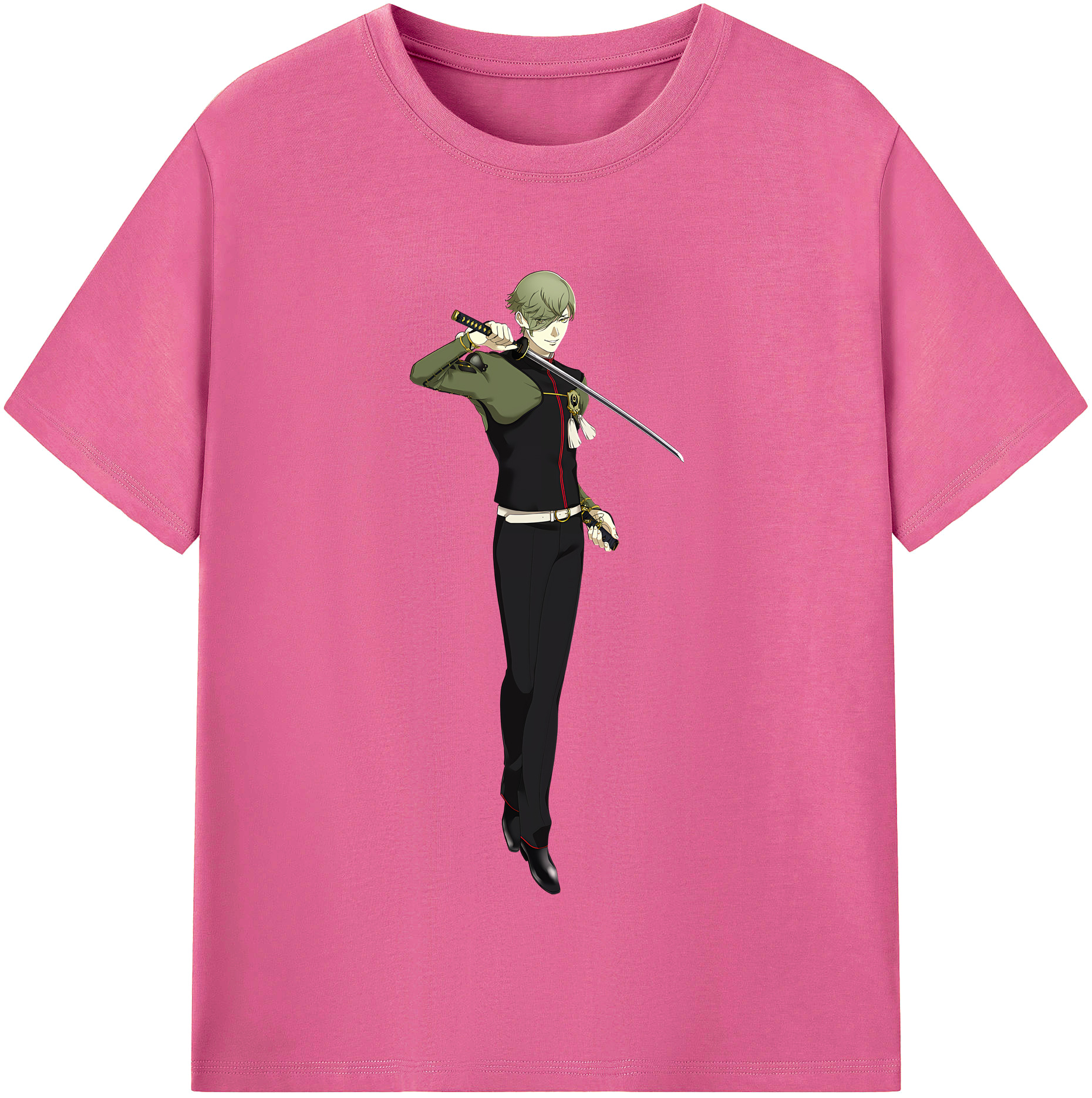 （画像用） 刀剣乱舞 Touken Ranbu レディースカジュアルプリントTシャツ（綿100％）