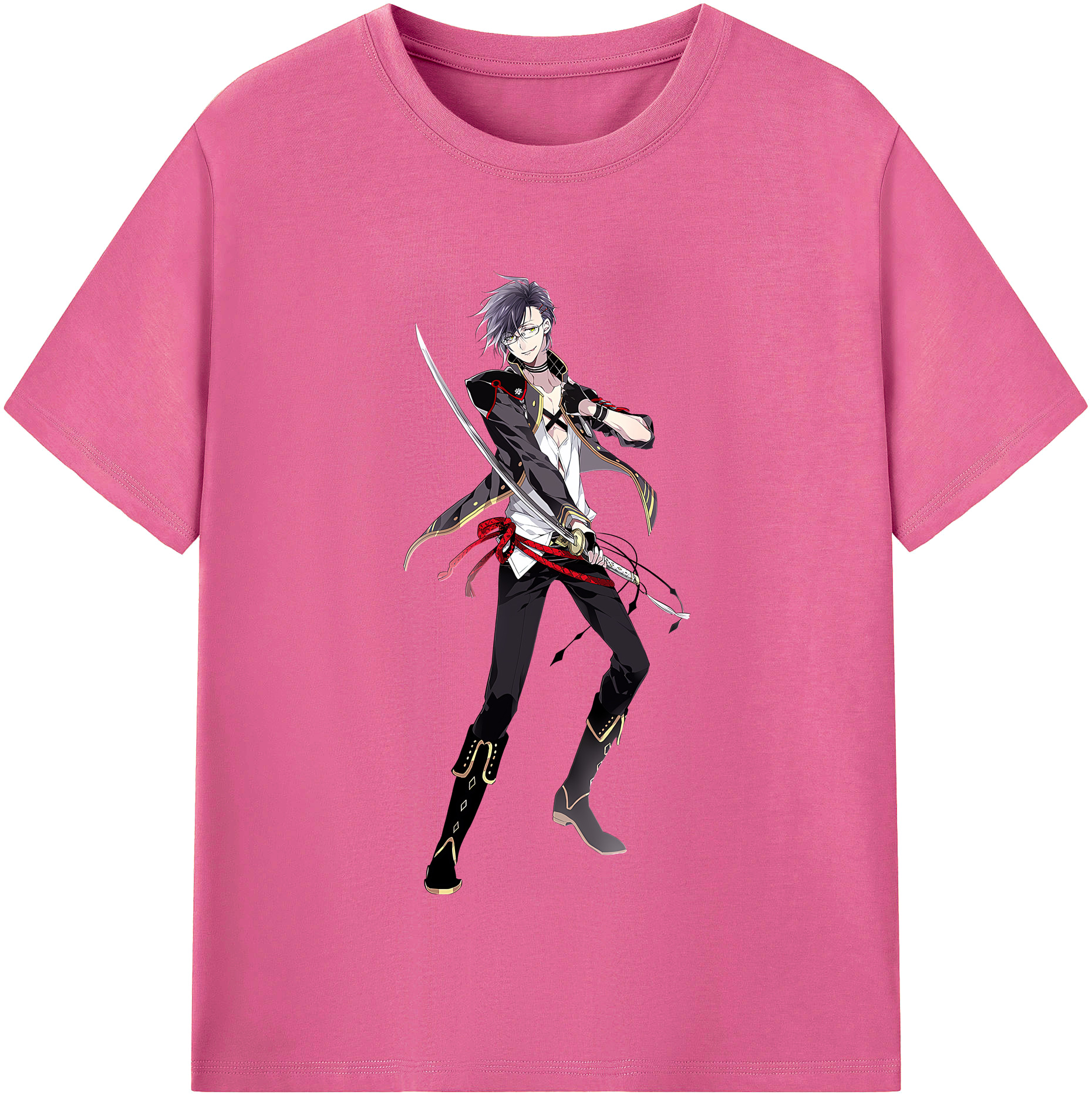 （画像用） 刀剣乱舞 Touken Ranbu レディースカジュアルプリントTシャツ（綿100％）
