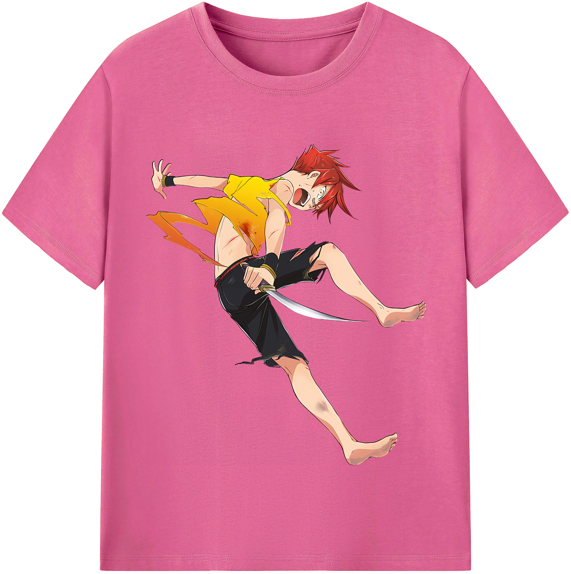 （画像用） 刀剣乱舞 Touken Ranbu レディースカジュアルプリントTシャツ（綿100％）