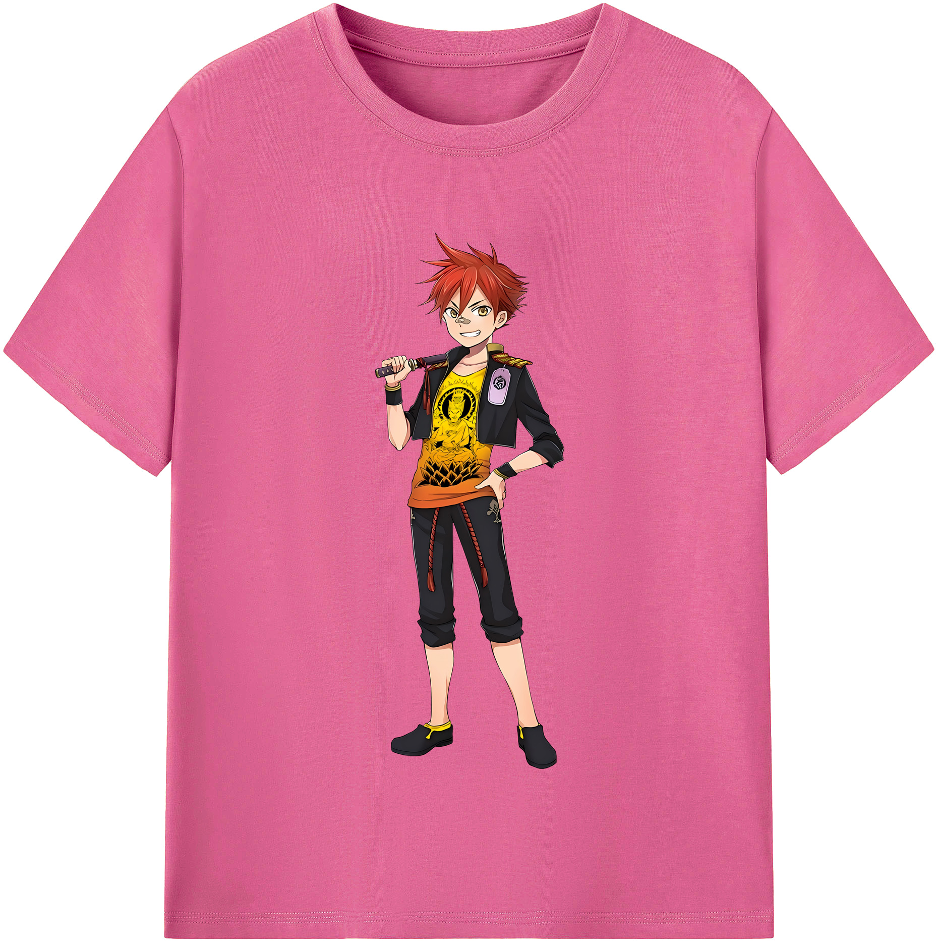 （画像用） 刀剣乱舞 Touken Ranbu レディースカジュアルプリントTシャツ（綿100％）