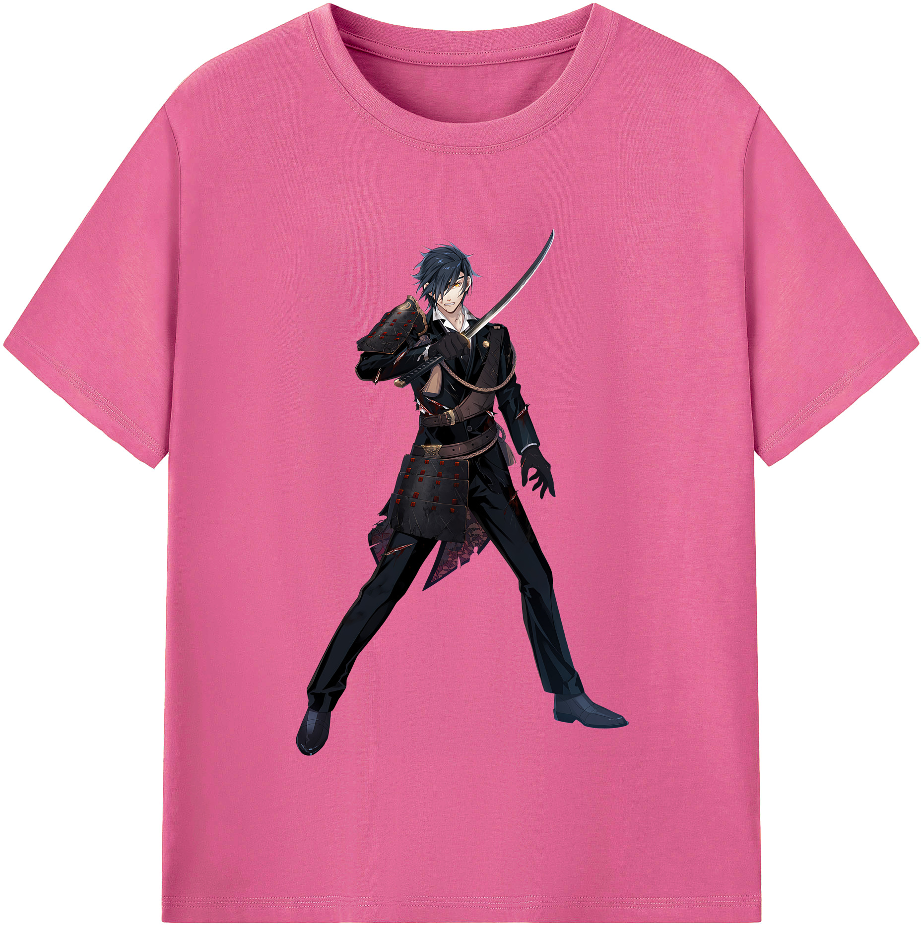 （画像用） 刀剣乱舞 Touken Ranbu レディースカジュアルプリントTシャツ（綿100％）