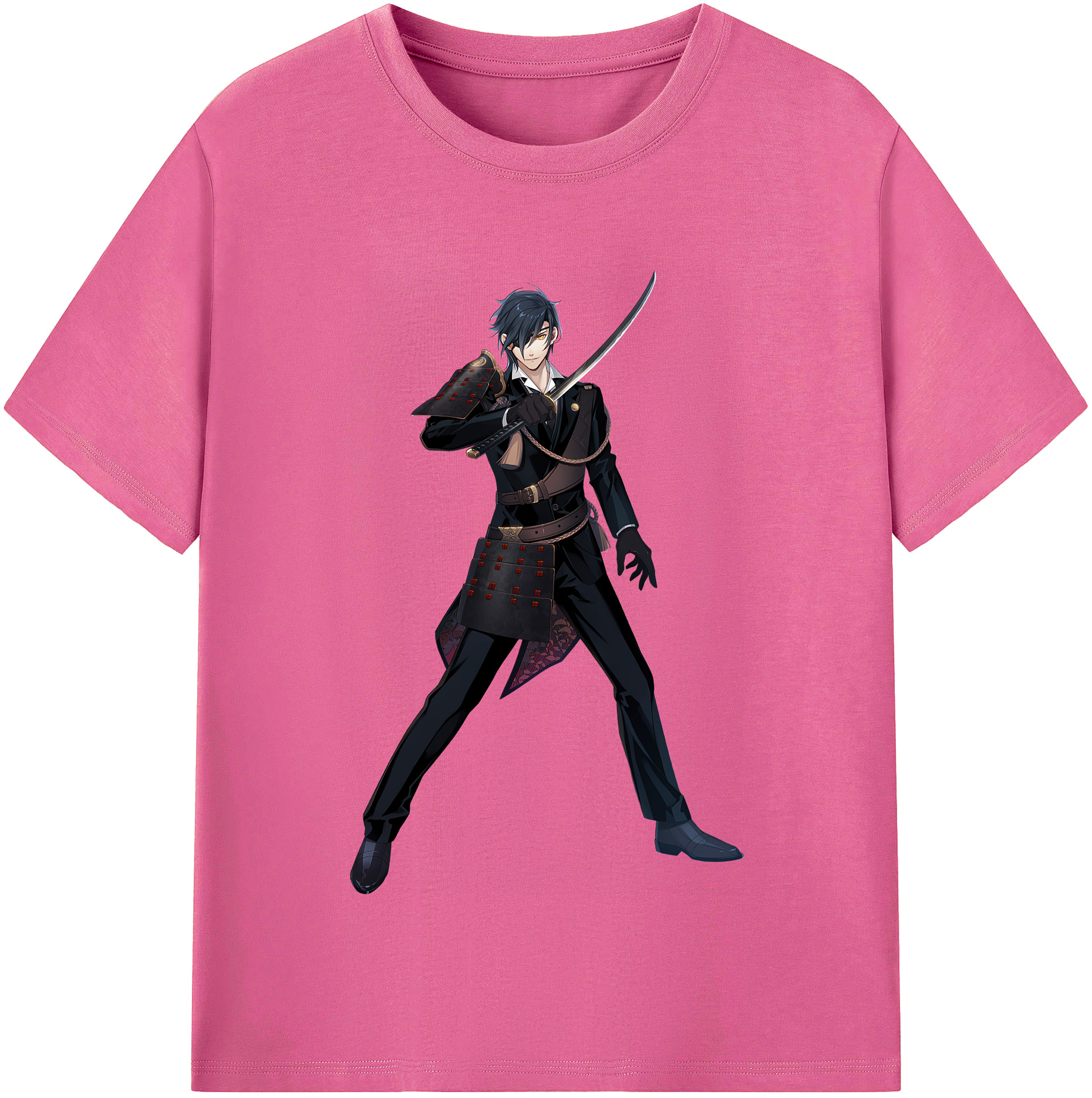 （画像用） 刀剣乱舞 Touken Ranbu レディースカジュアルプリントTシャツ（綿100％）
