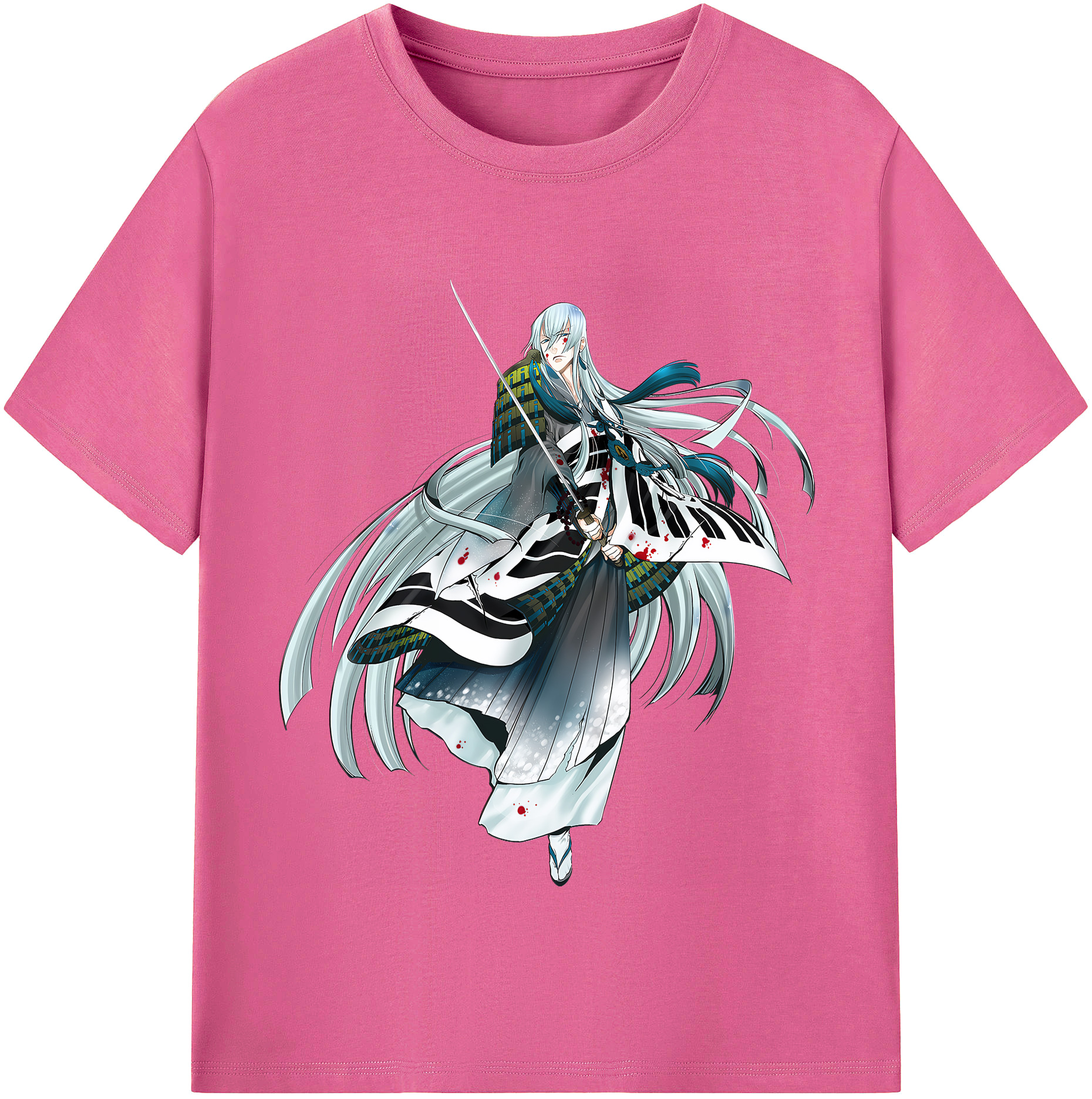 （画像用） 刀剣乱舞 Touken Ranbu レディースカジュアルプリントTシャツ（綿100％）