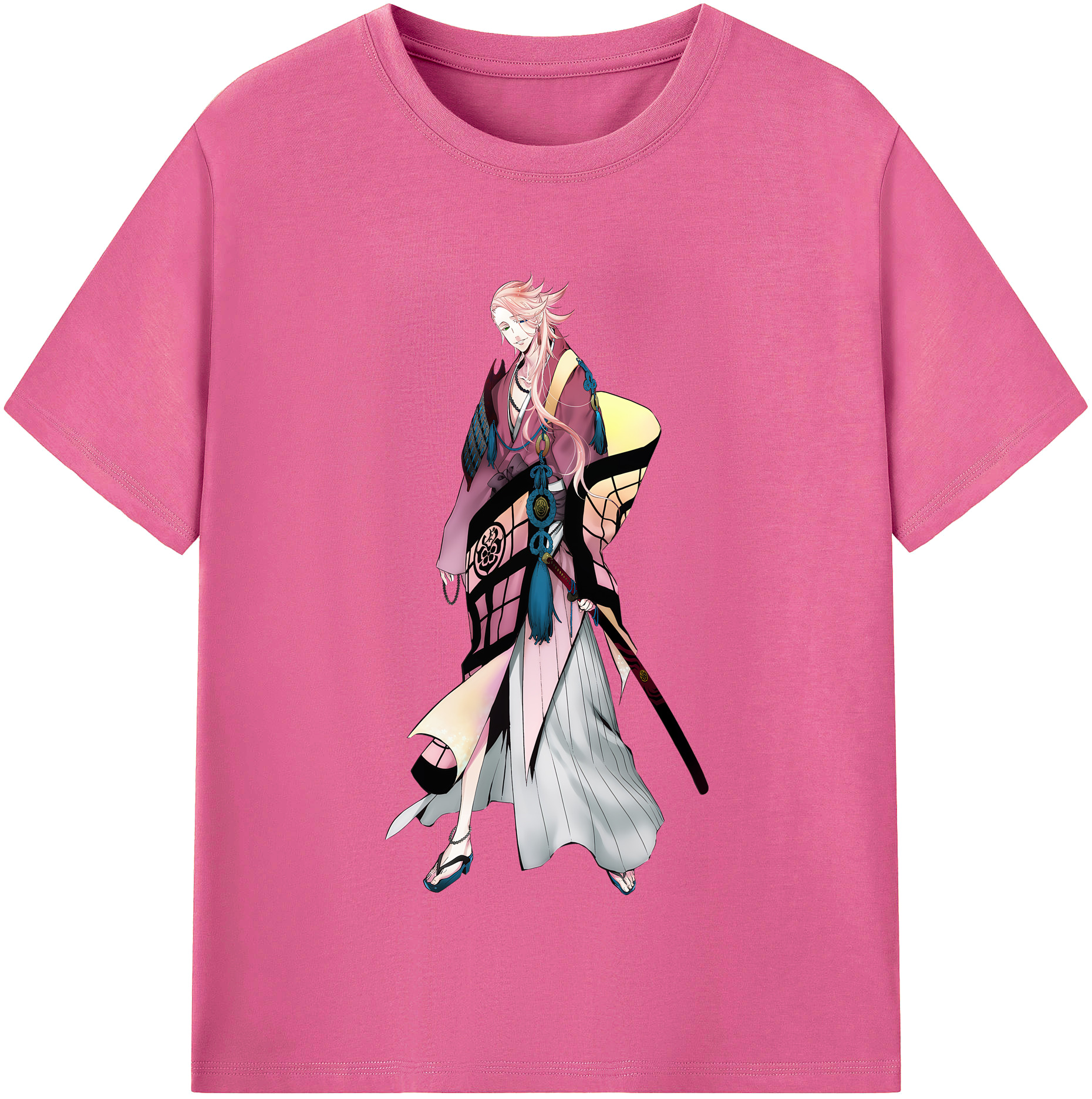 （画像用） 刀剣乱舞 Touken Ranbu レディースカジュアルプリントTシャツ（綿100％）