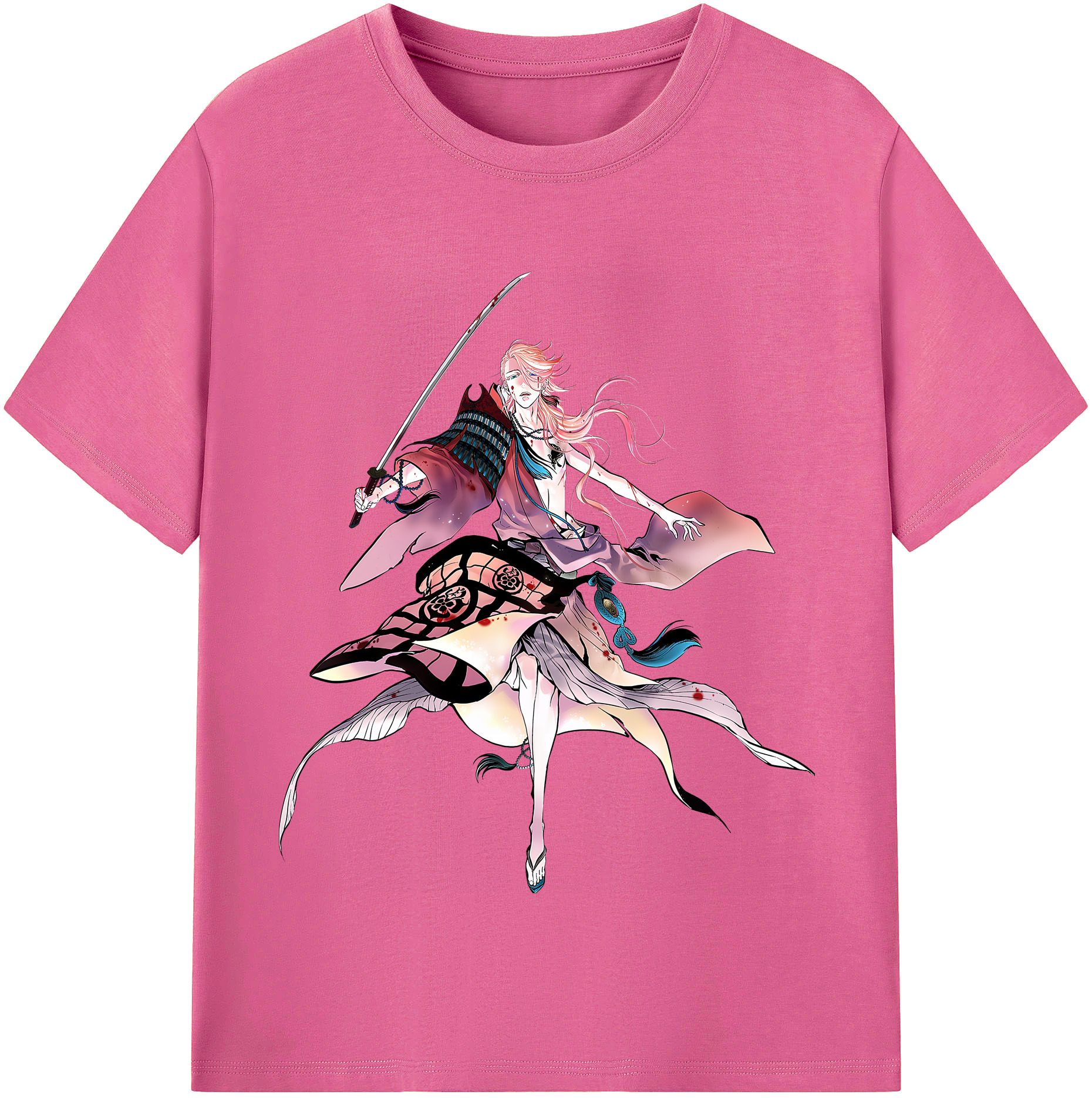 （画像用） 刀剣乱舞 Touken Ranbu レディースカジュアルプリントTシャツ（綿100％）