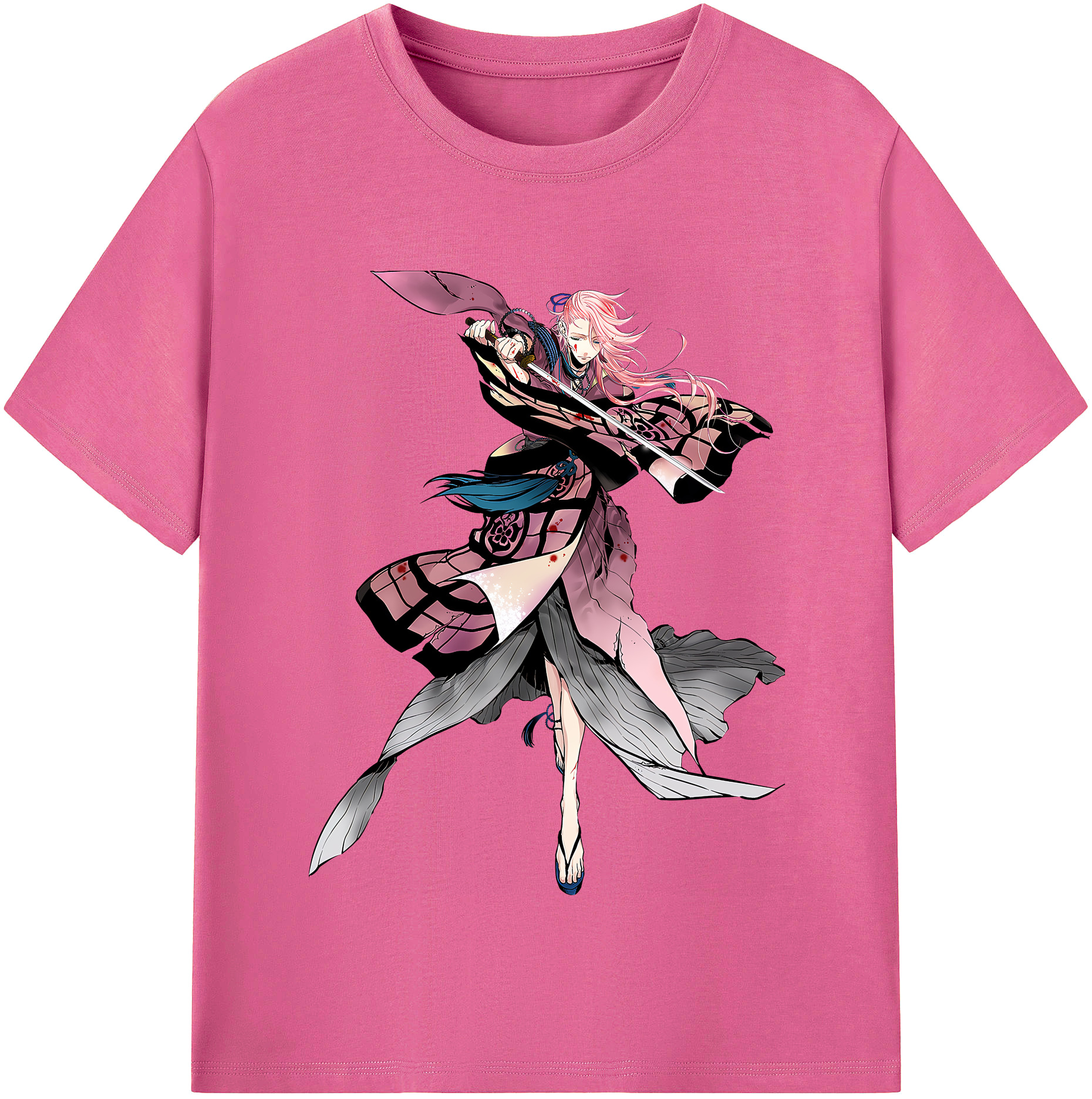 （画像用） 刀剣乱舞 Touken Ranbu レディースカジュアルプリントTシャツ（綿100％）