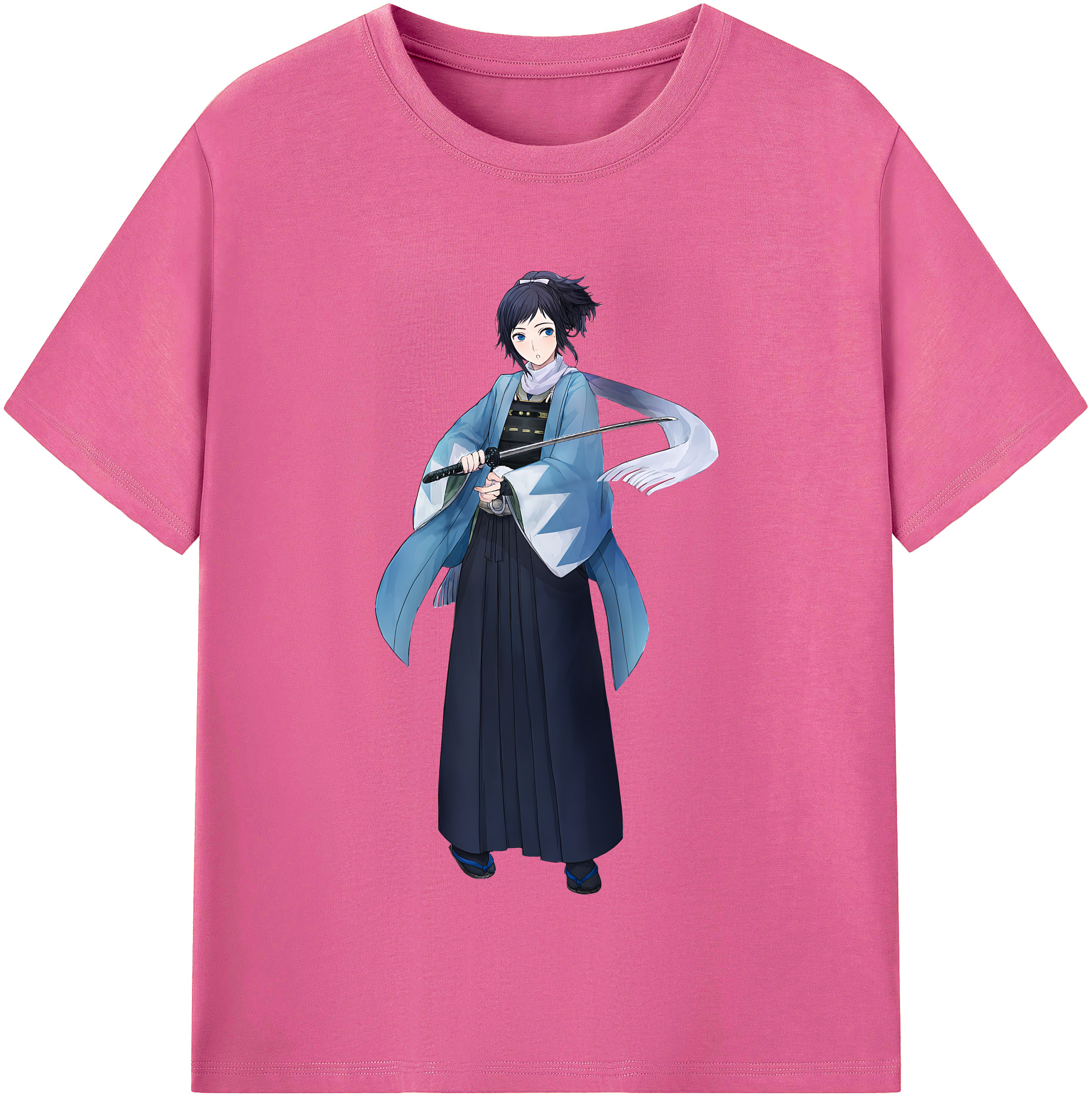 （画像用） 刀剣乱舞 Touken Ranbu レディースカジュアルプリントTシャツ（綿100％）