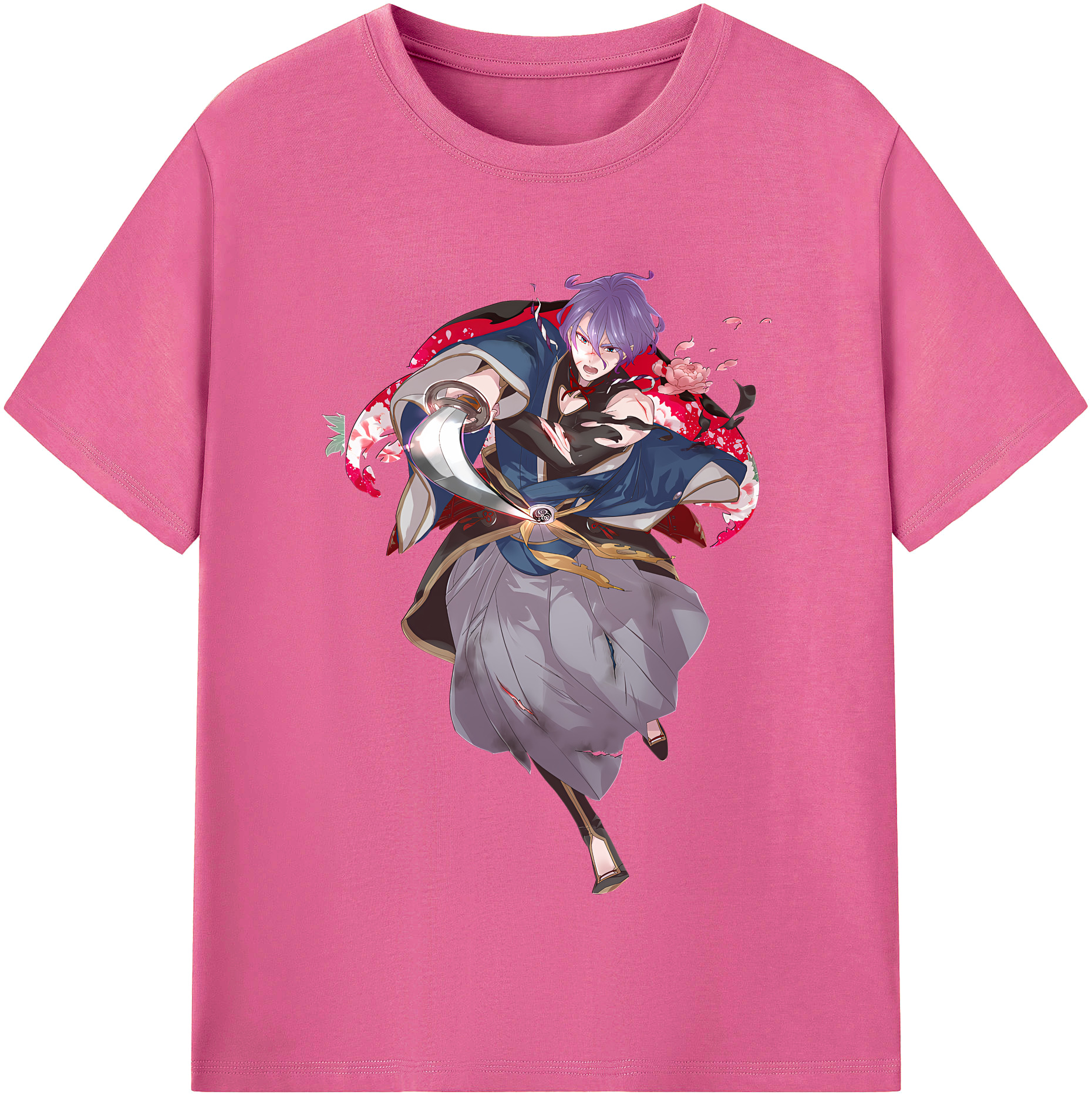 （画像用） 刀剣乱舞 Touken Ranbu レディースカジュアルプリントTシャツ（綿100％）