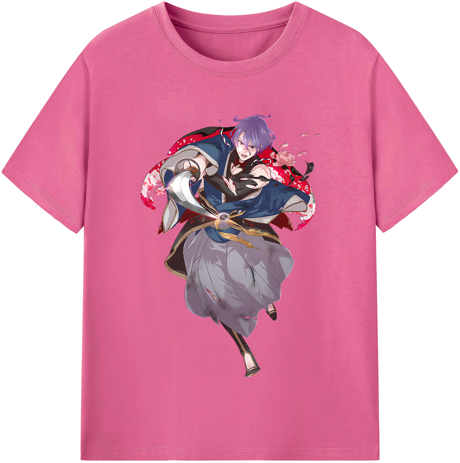 （画像用） 刀剣乱舞 Touken Ranbu レディースカジュアルプリントTシャツ（綿100％）