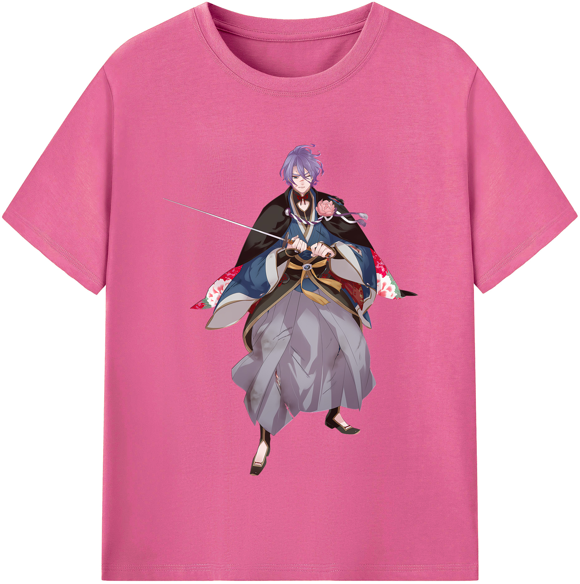 （画像用） 刀剣乱舞 Touken Ranbu レディースカジュアルプリントTシャツ（綿100％）