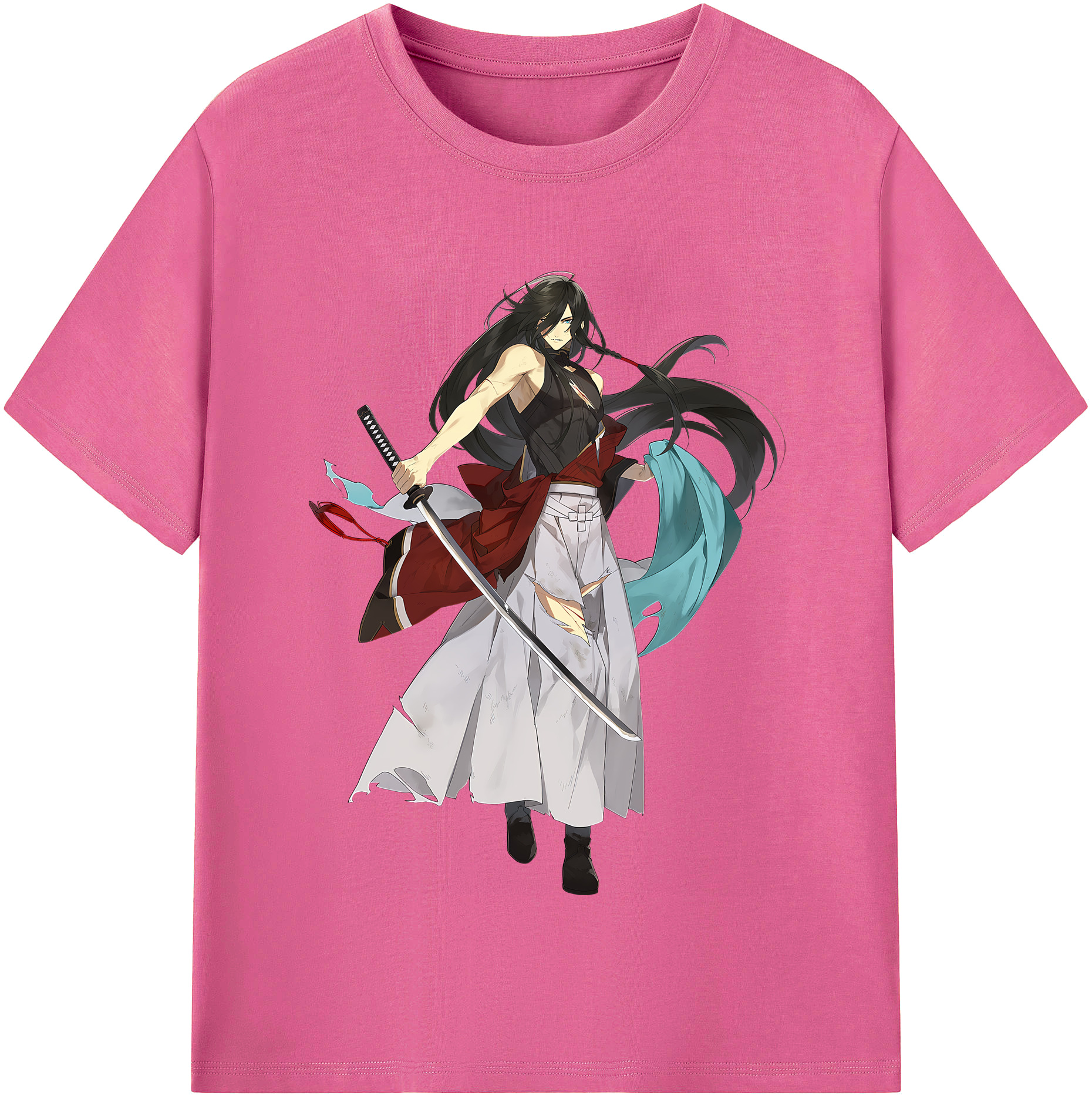 （画像用） 刀剣乱舞 Touken Ranbu レディースカジュアルプリントTシャツ（綿100％）
