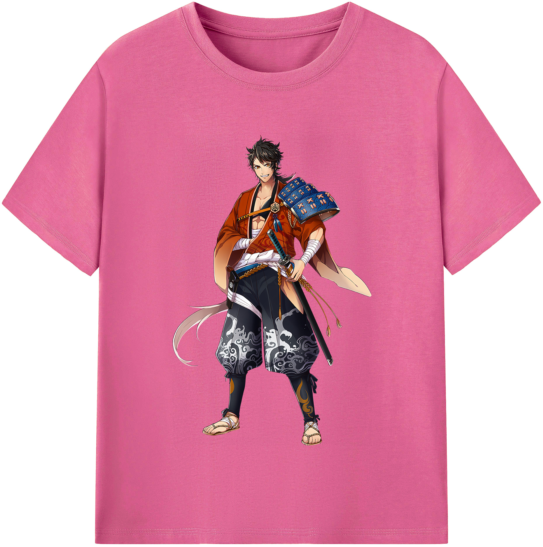 （画像用） 刀剣乱舞 Touken Ranbu レディースカジュアルプリントTシャツ（綿100％）