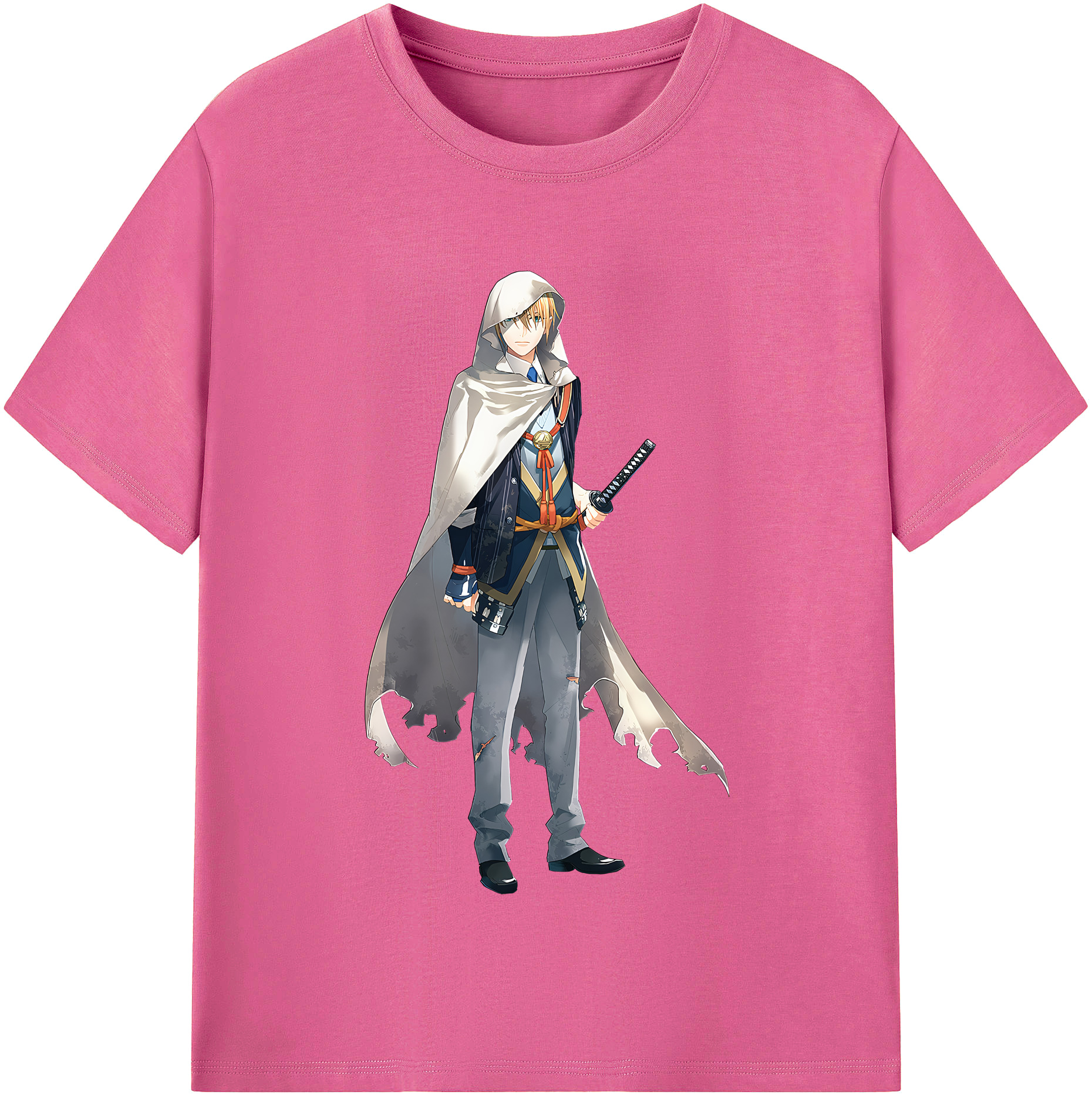 （画像用） 刀剣乱舞 Touken Ranbu レディースカジュアルプリントTシャツ（綿100％）