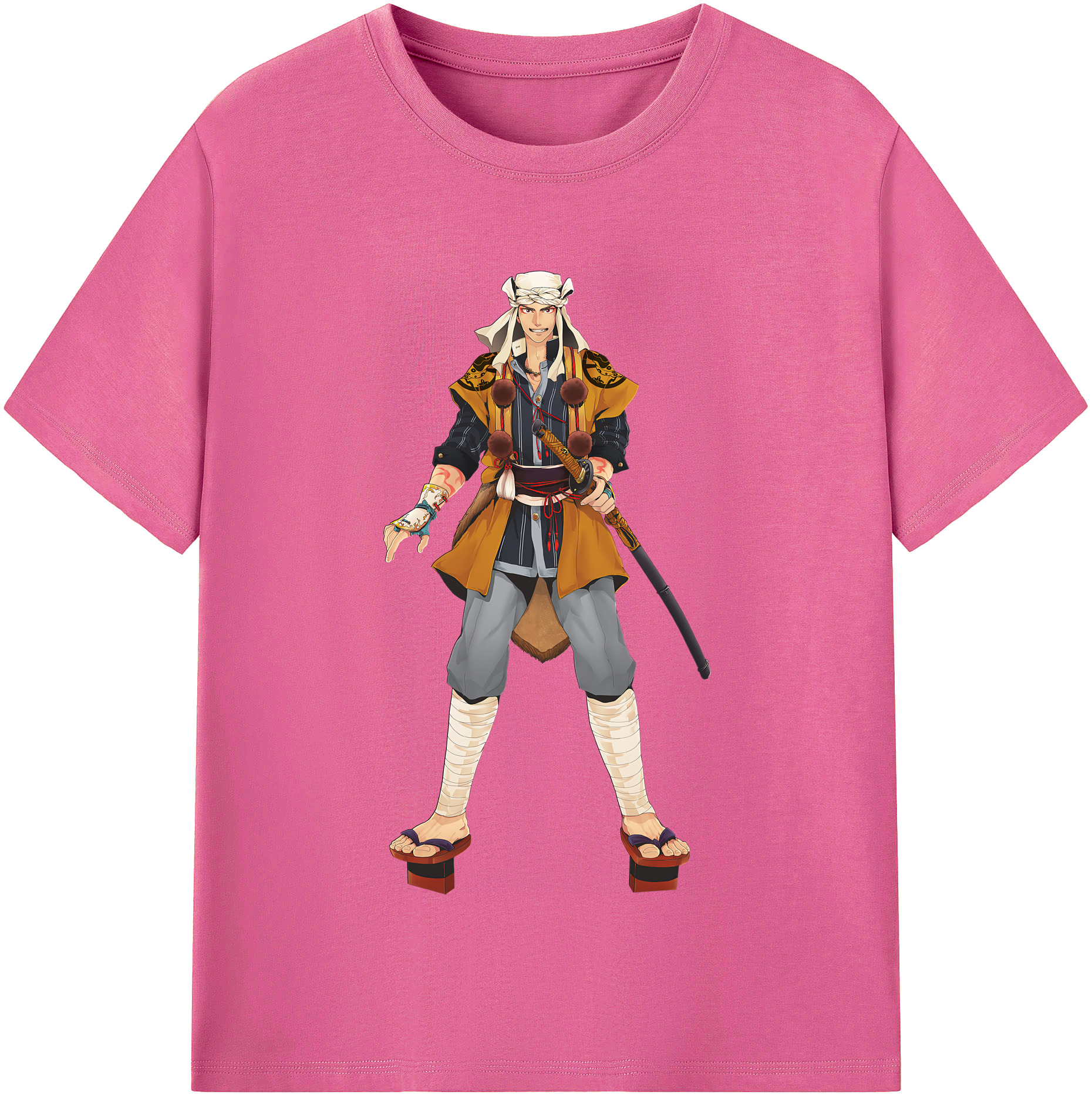 （画像用） 刀剣乱舞 Touken Ranbu レディースカジュアルプリントTシャツ（綿100％）