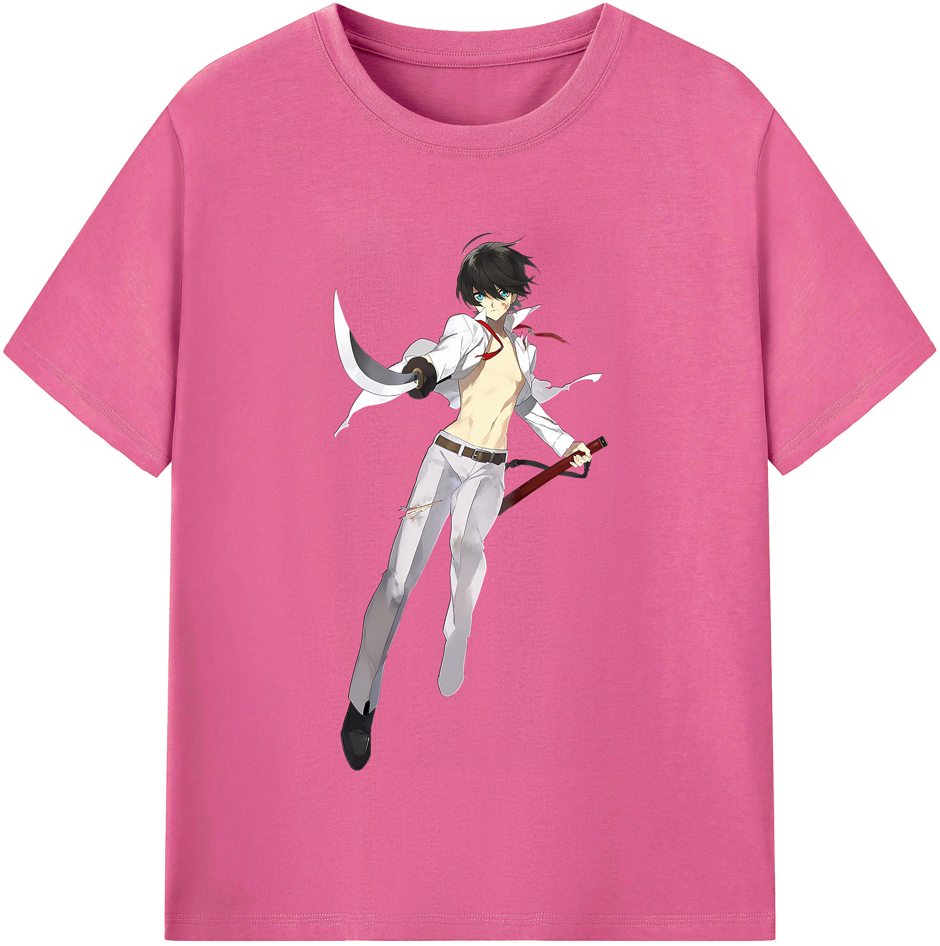 （画像用） 刀剣乱舞 Touken Ranbu レディースカジュアルプリントTシャツ（綿100％）