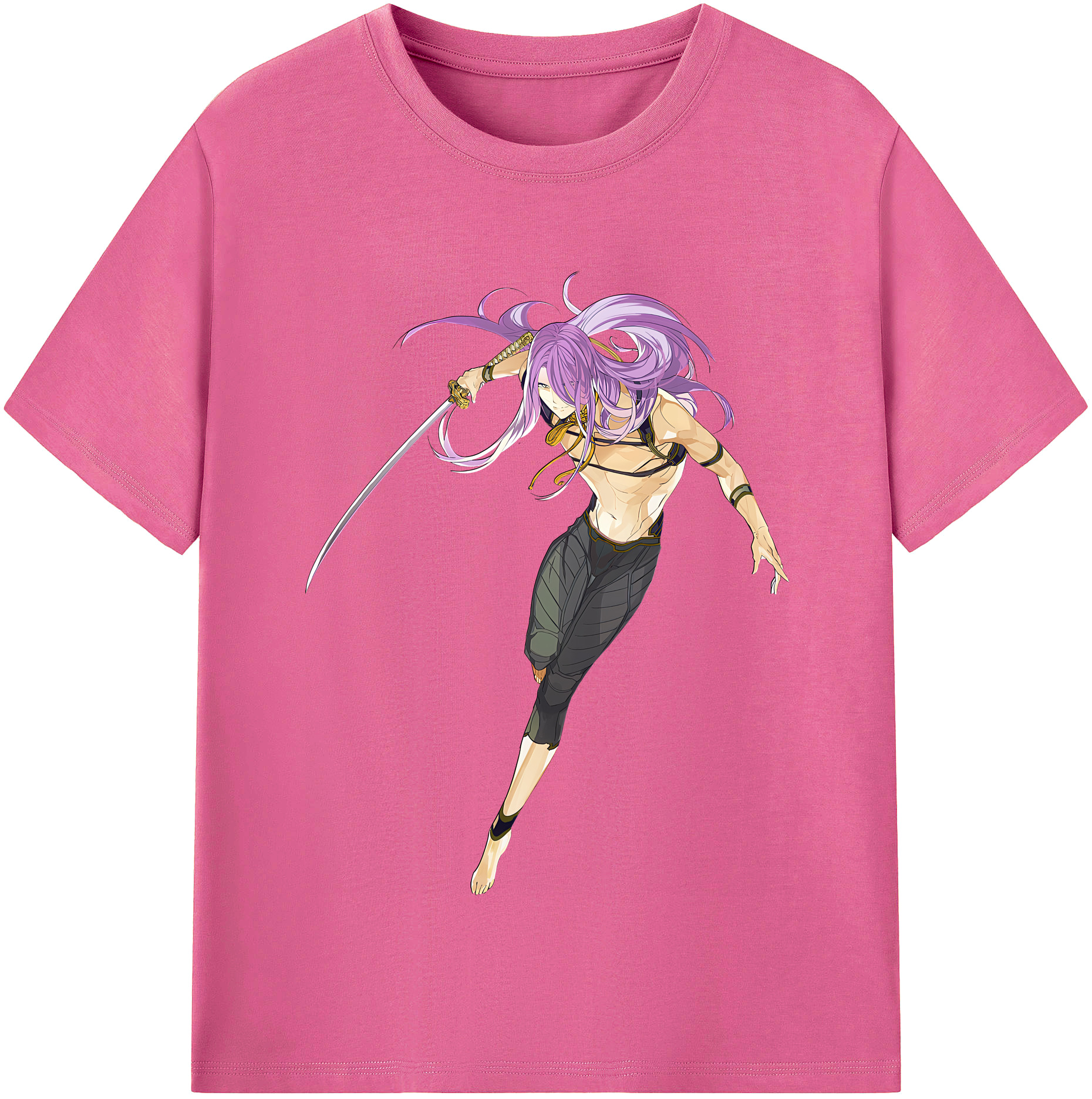 （画像用） 刀剣乱舞 Touken Ranbu レディースカジュアルプリントTシャツ（綿100％）