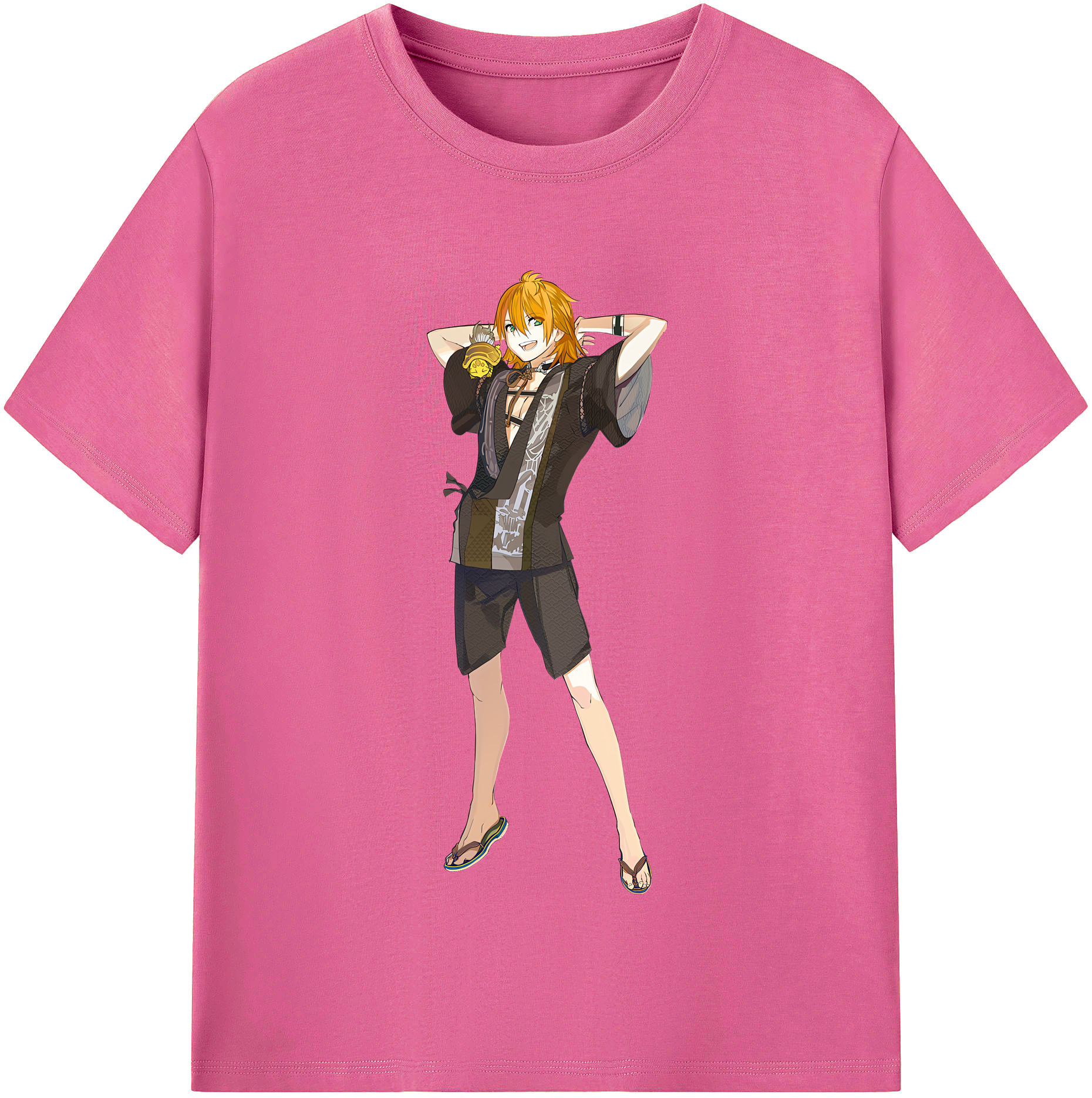 （画像用） 刀剣乱舞 Touken Ranbu レディースカジュアルプリントTシャツ（綿100％）