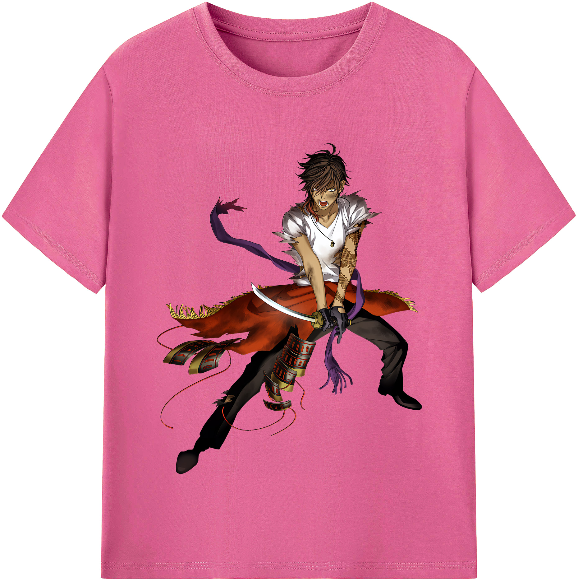 （画像用） 刀剣乱舞 Touken Ranbu レディースカジュアルプリントTシャツ（綿100％）