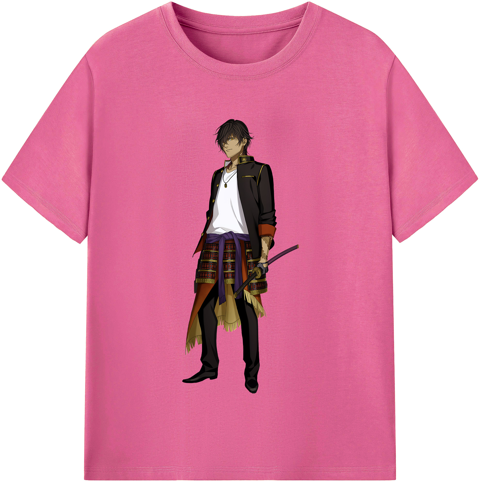 （画像用） 刀剣乱舞 Touken Ranbu レディースカジュアルプリントTシャツ（綿100％）