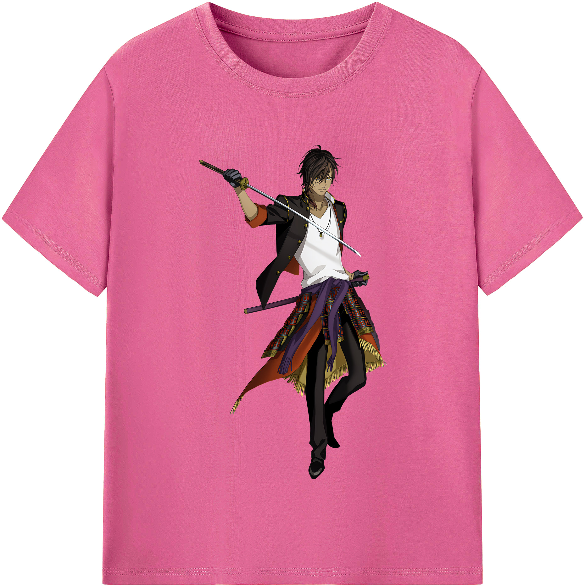 （画像用） 刀剣乱舞 Touken Ranbu レディースカジュアルプリントTシャツ（綿100％）