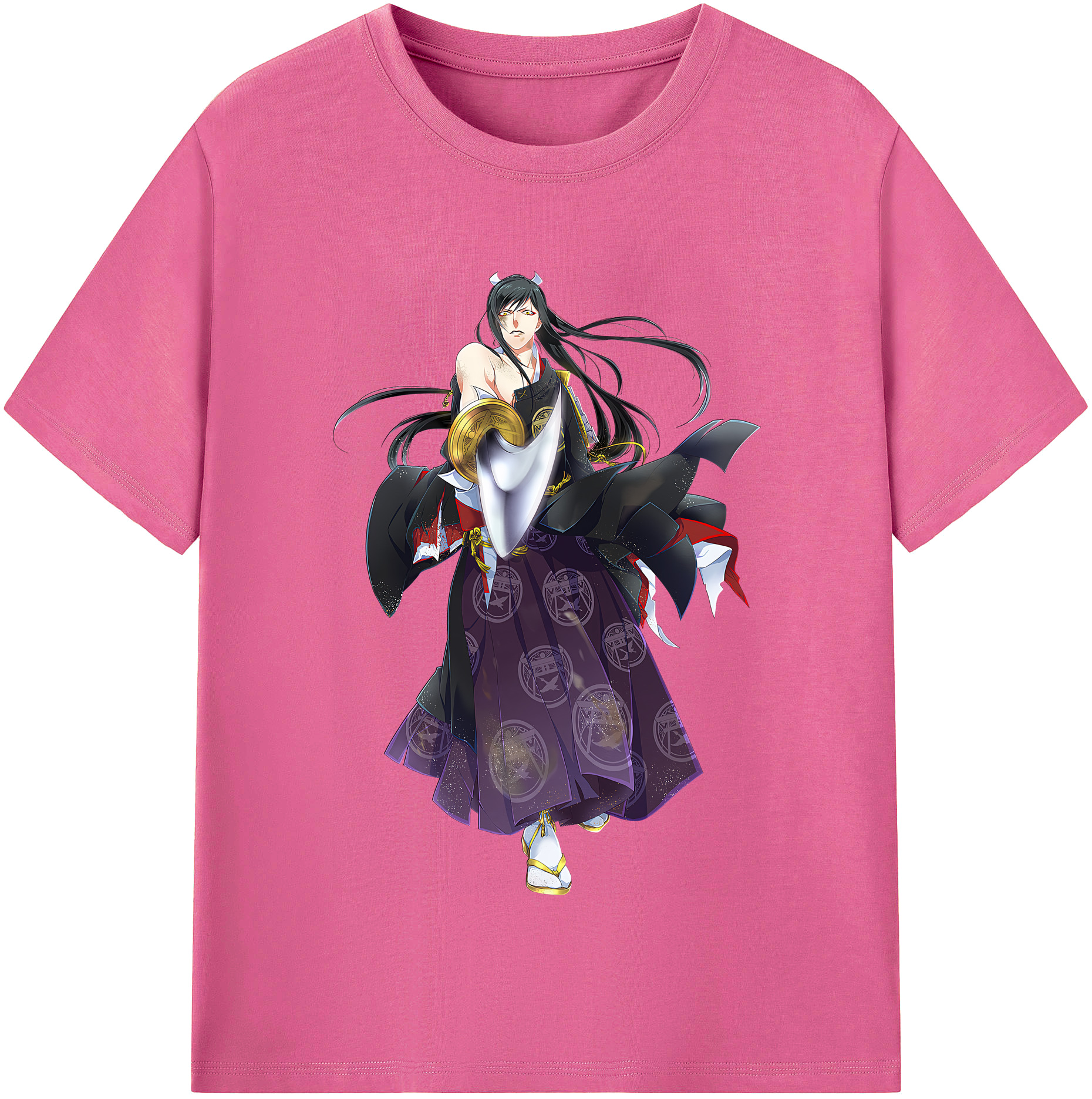 （画像用） 刀剣乱舞 Touken Ranbu レディースカジュアルプリントTシャツ（綿100％）