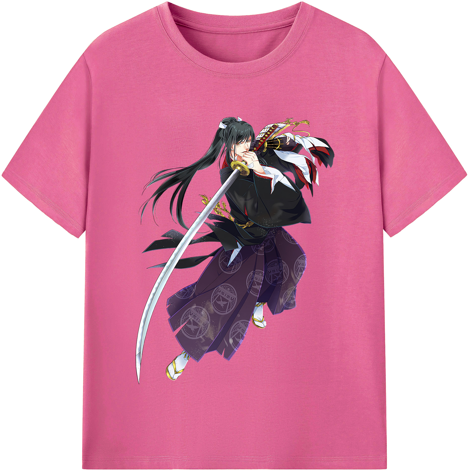（画像用） 刀剣乱舞 Touken Ranbu レディースカジュアルプリントTシャツ（綿100％）