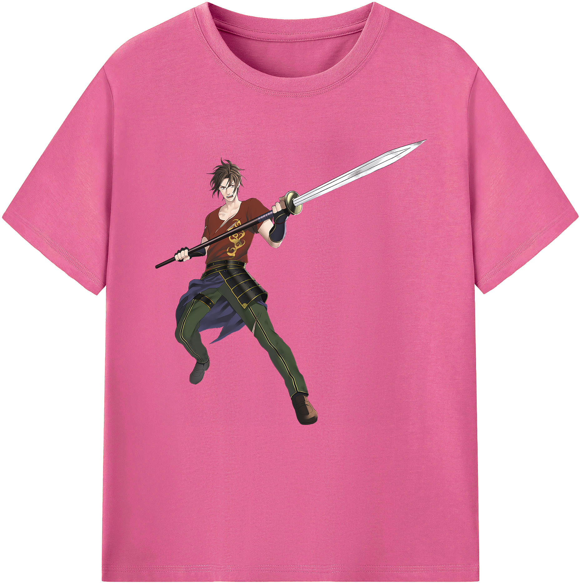 （画像用） 刀剣乱舞 Touken Ranbu レディースカジュアルプリントTシャツ（綿100％）