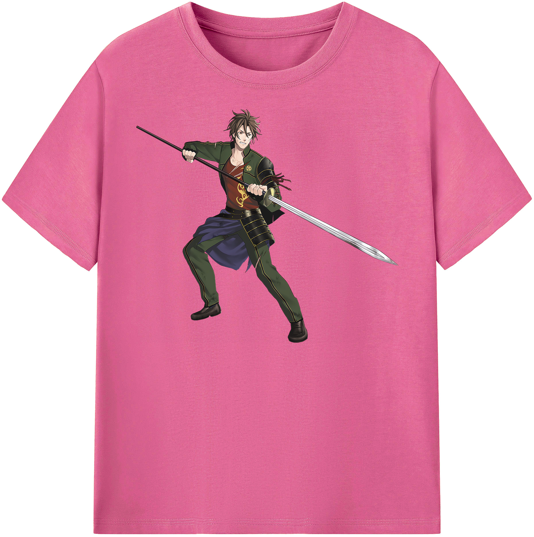 （画像用） 刀剣乱舞 Touken Ranbu レディースカジュアルプリントTシャツ（綿100％）