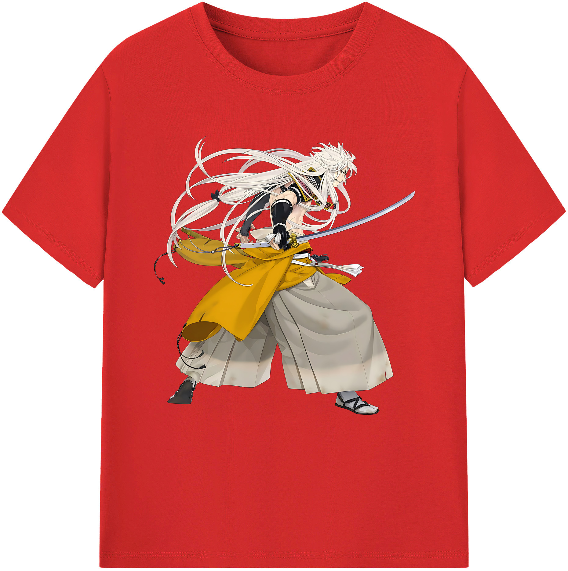 （画像用） 刀剣乱舞 Touken Ranbu レディースカジュアルプリントTシャツ（綿100％）