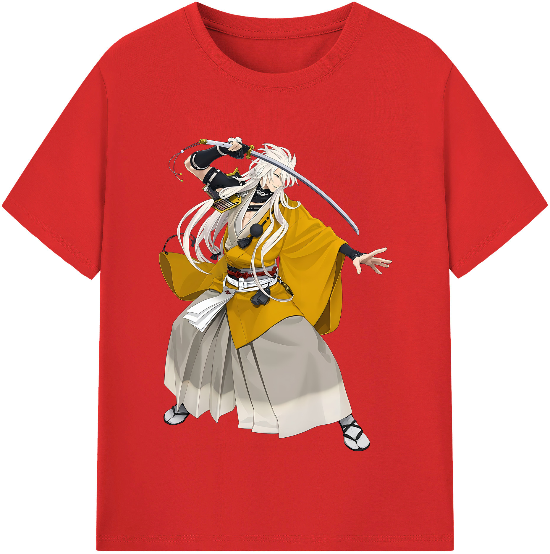 （画像用） 刀剣乱舞 Touken Ranbu レディースカジュアルプリントTシャツ（綿100％）