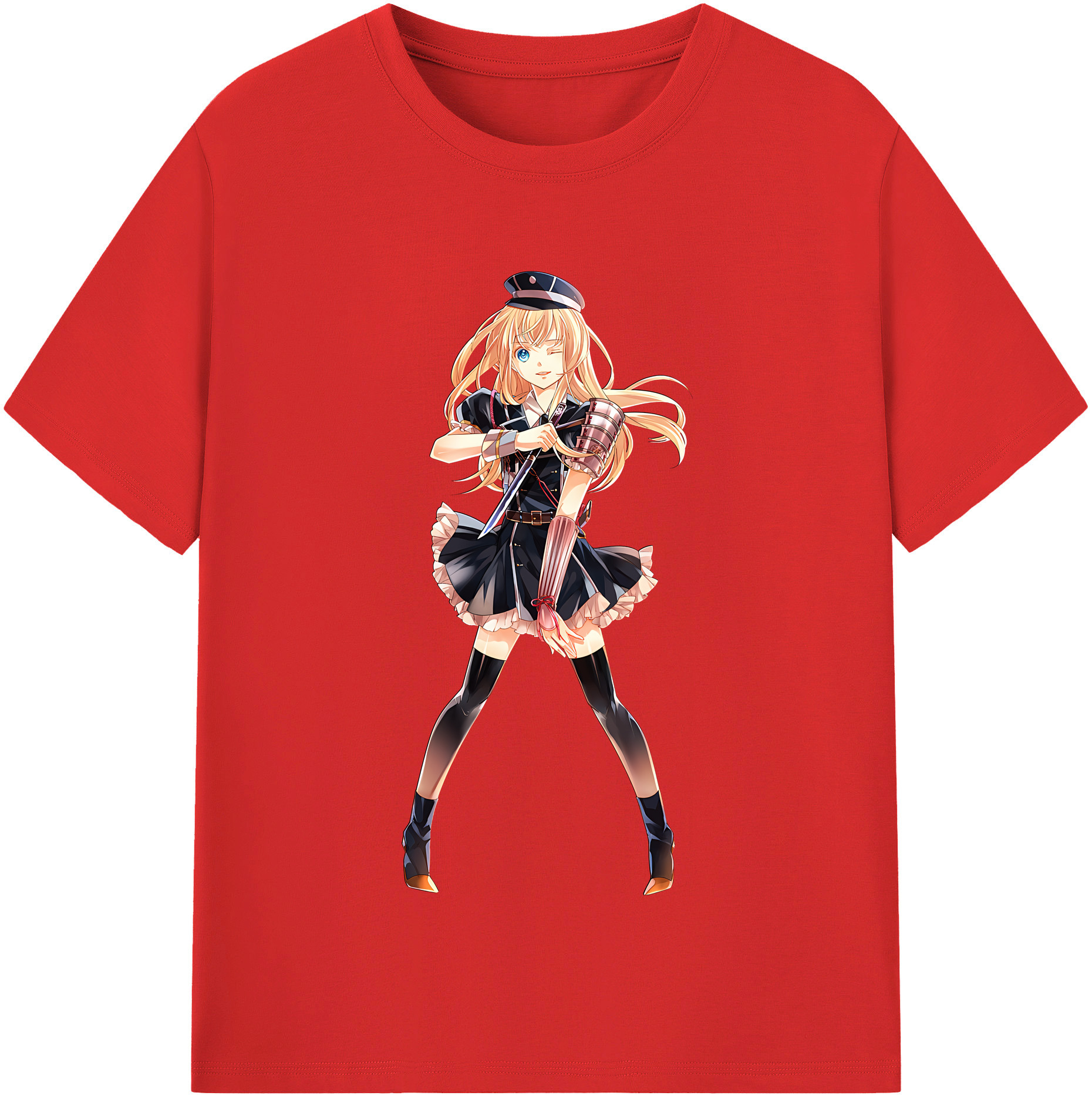 （画像用） 刀剣乱舞 Touken Ranbu レディースカジュアルプリントTシャツ（綿100％）
