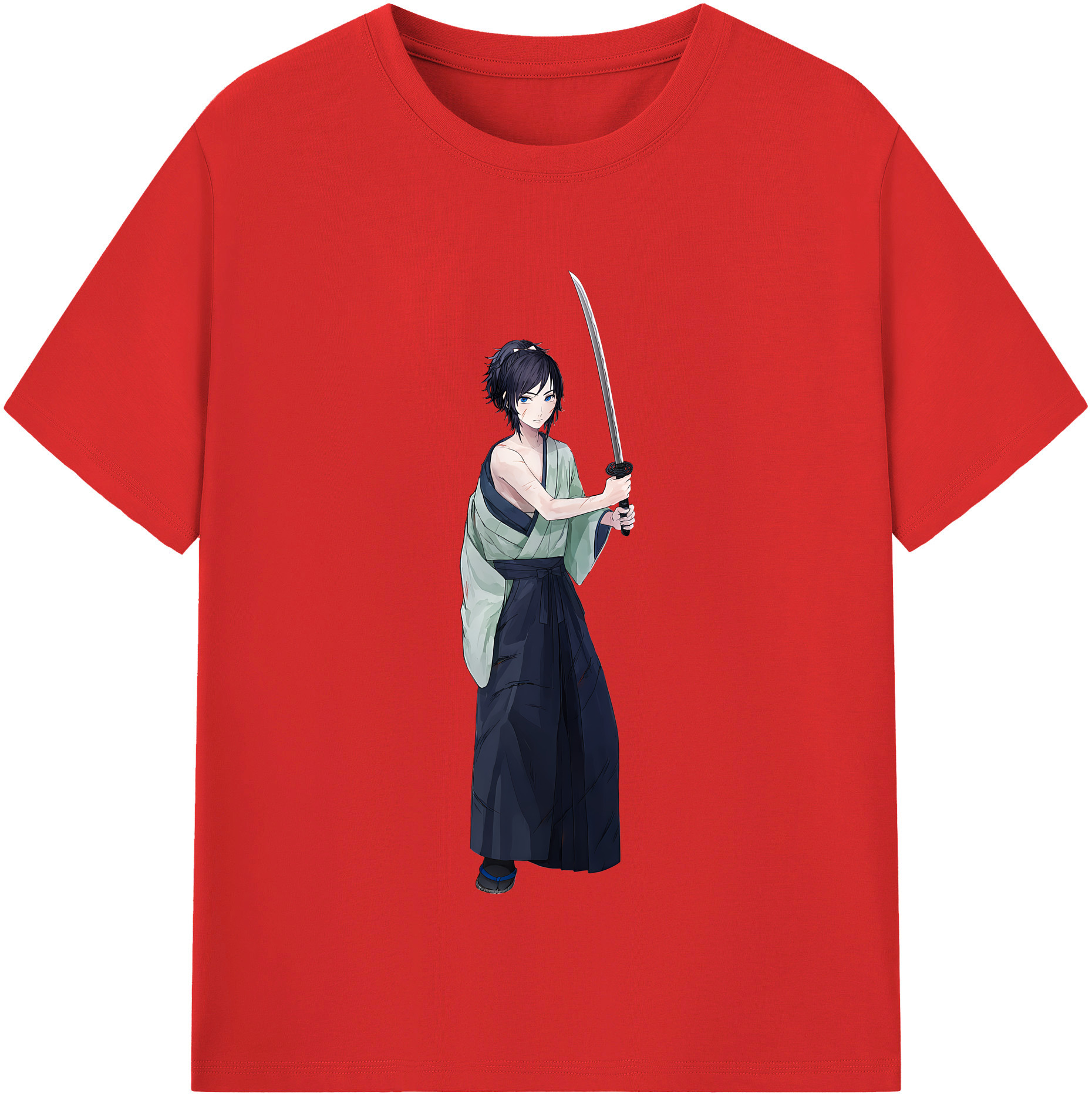 （画像用） 刀剣乱舞 Touken Ranbu レディースカジュアルプリントTシャツ（綿100％）