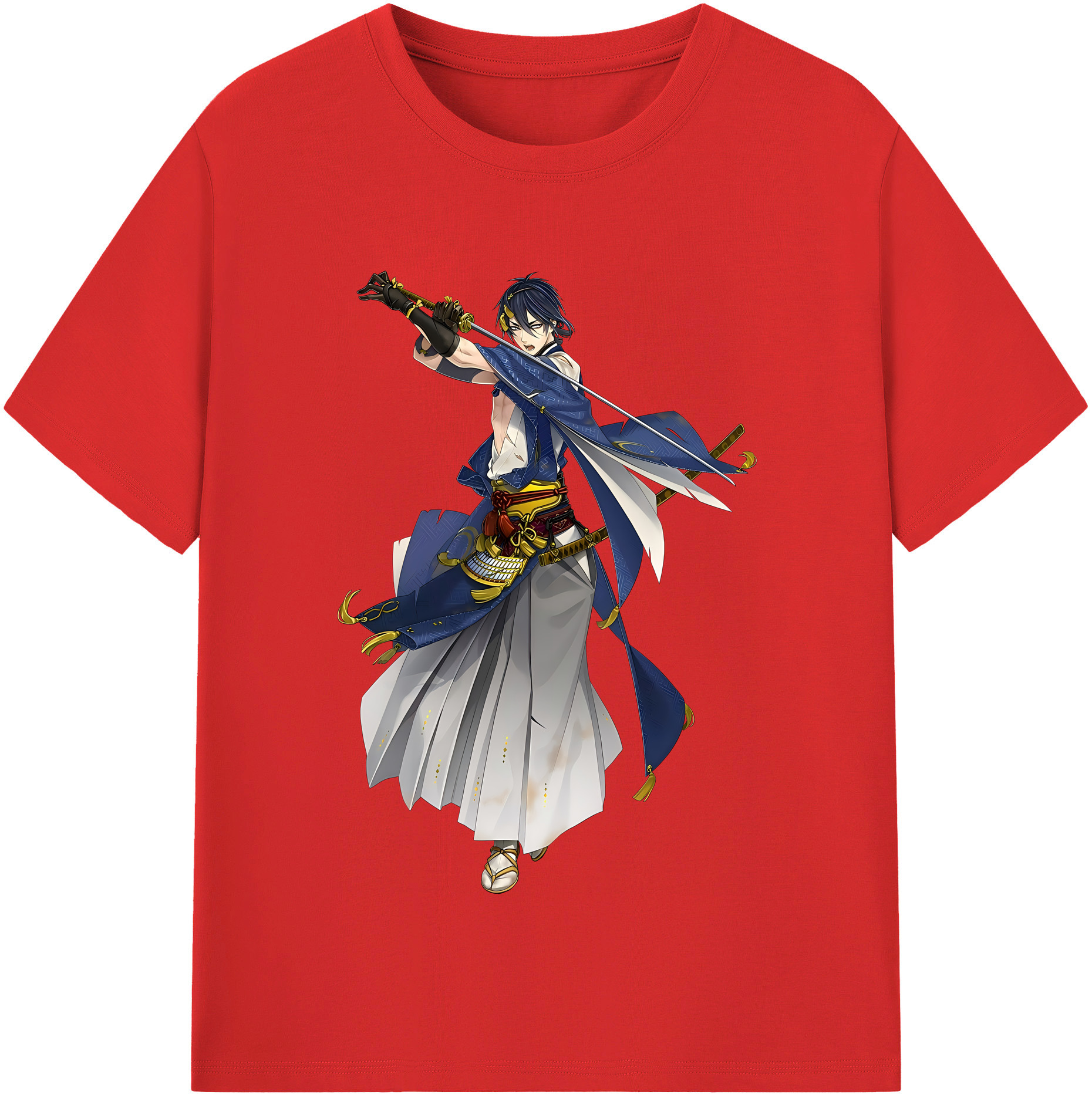 （画像用） 刀剣乱舞 Touken Ranbu レディースカジュアルプリントTシャツ（綿100％）