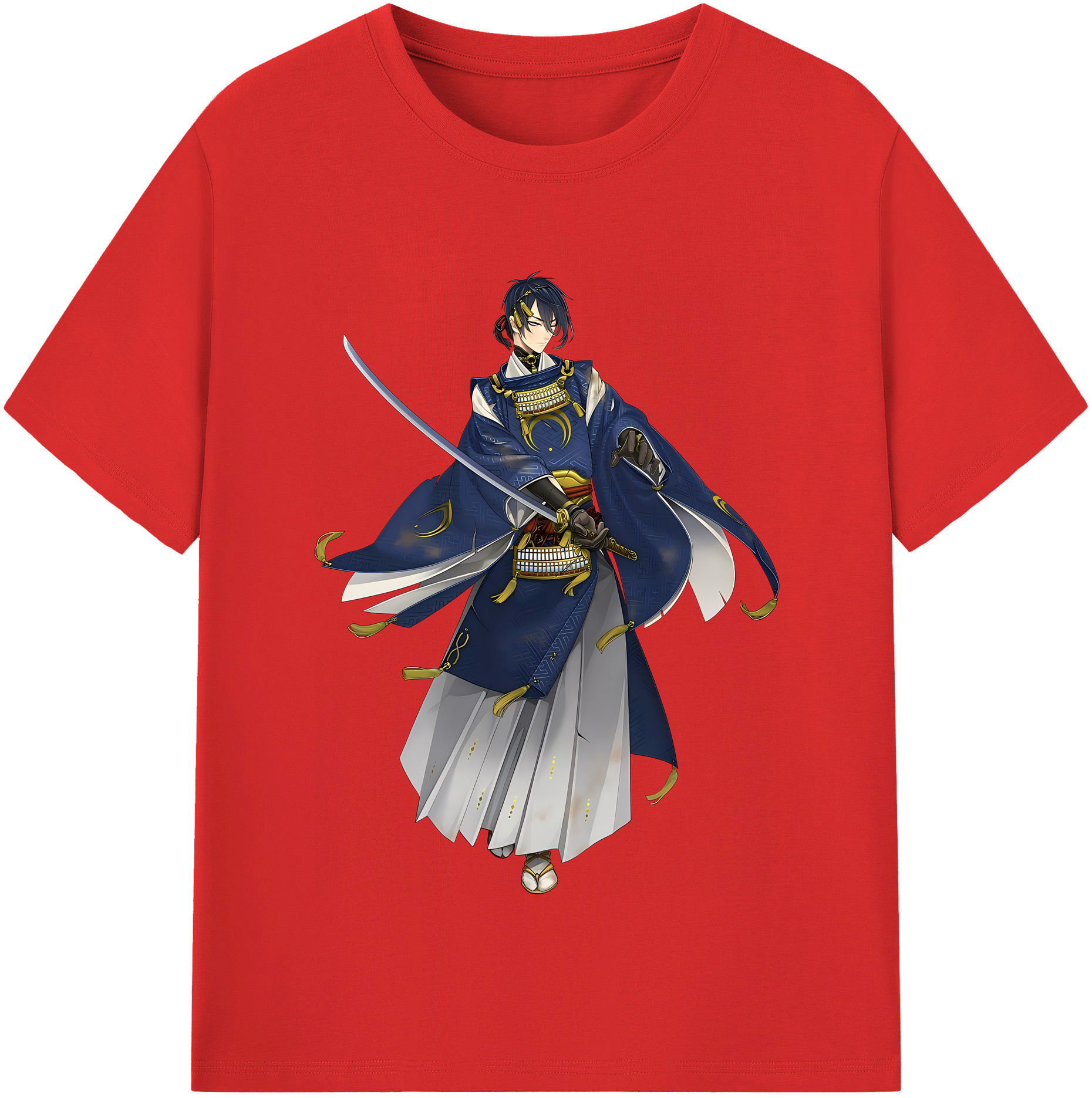 （画像用） 刀剣乱舞 Touken Ranbu レディースカジュアルプリントTシャツ（綿100％）