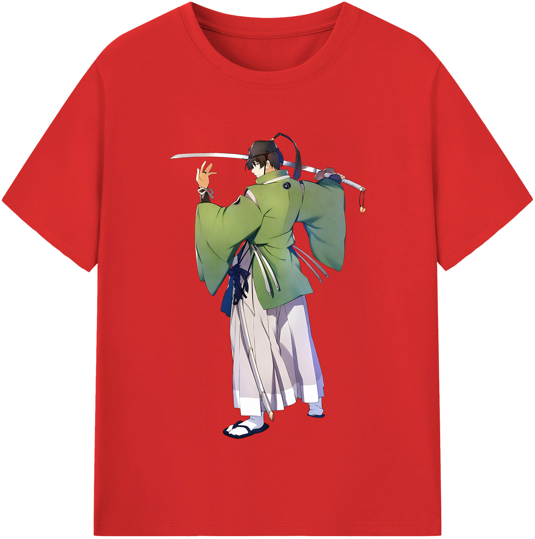 （画像用） 刀剣乱舞 Touken Ranbu レディースカジュアルプリントTシャツ（綿100％）