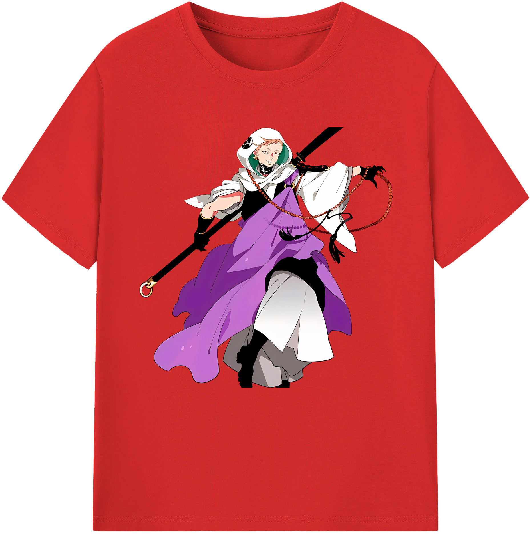 （画像用） 刀剣乱舞 Touken Ranbu レディースカジュアルプリントTシャツ（綿100％）