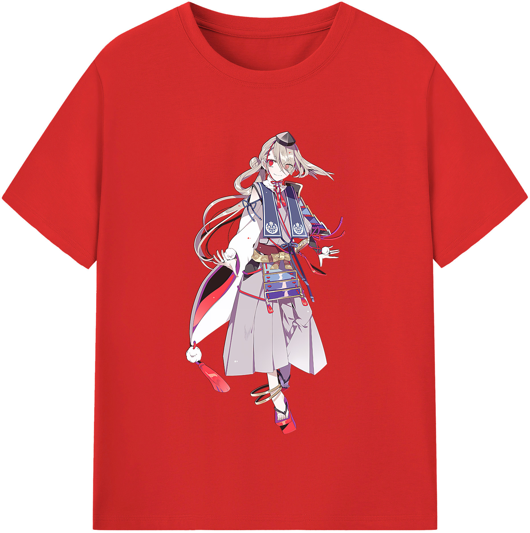 （画像用） 刀剣乱舞 Touken Ranbu レディースカジュアルプリントTシャツ（綿100％）