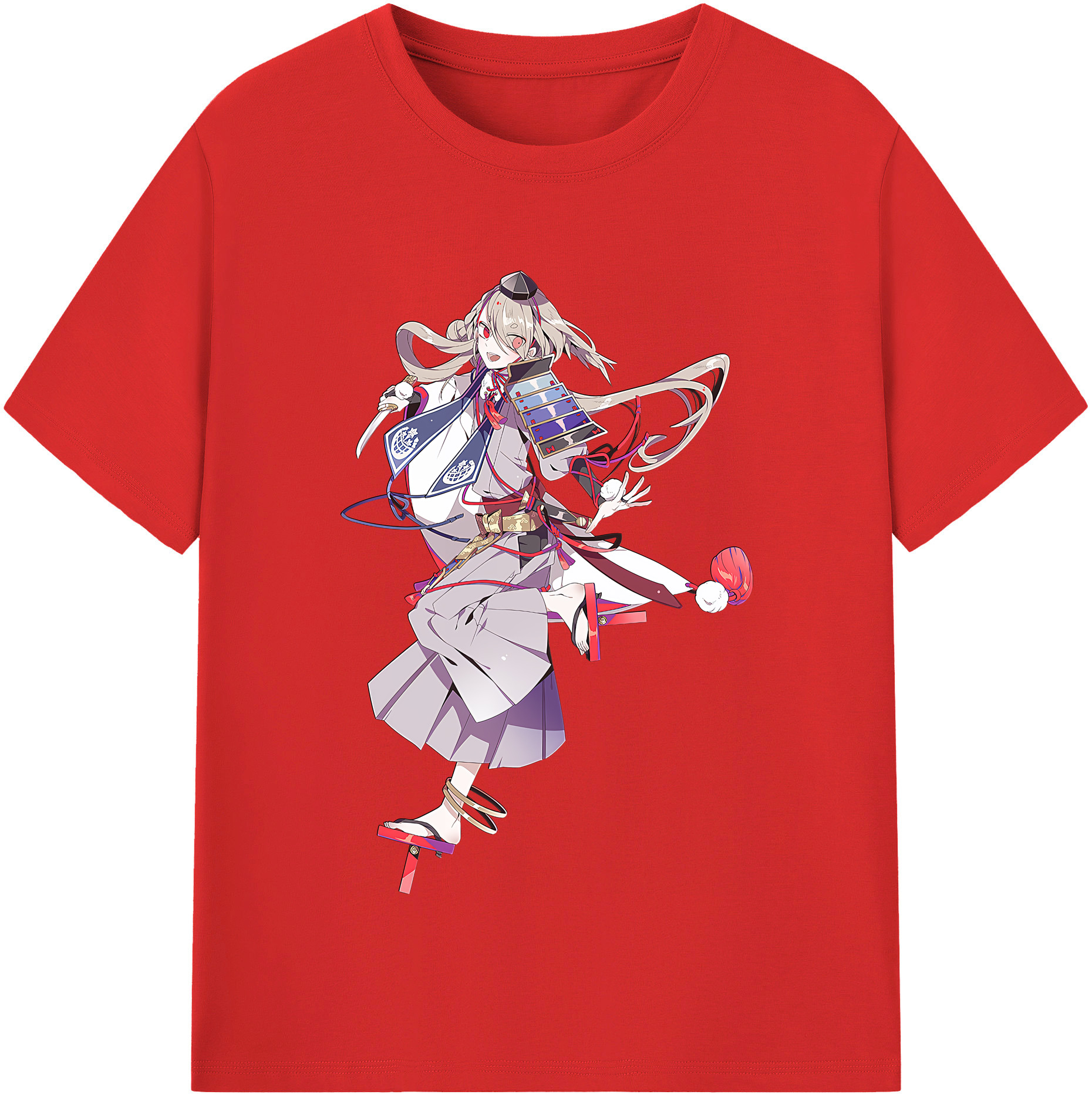 （画像用） 刀剣乱舞 Touken Ranbu レディースカジュアルプリントTシャツ（綿100％）
