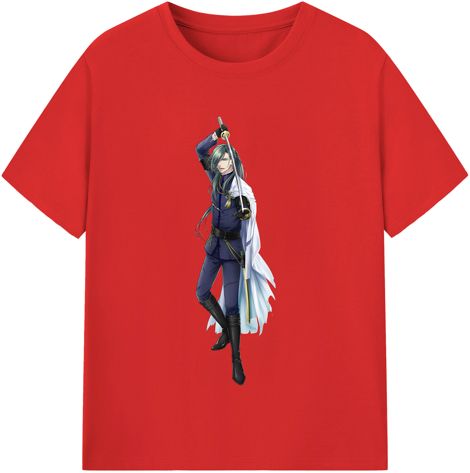 （画像用） 刀剣乱舞 Touken Ranbu レディースカジュアルプリントTシャツ（綿100％）