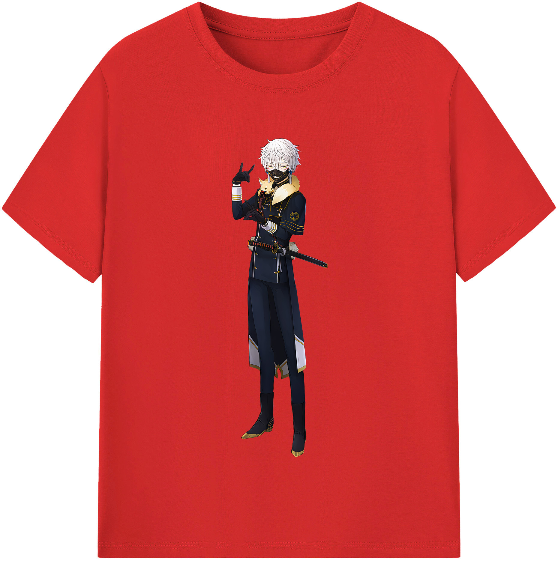 （画像用） 刀剣乱舞 Touken Ranbu レディースカジュアルプリントTシャツ（綿100％）