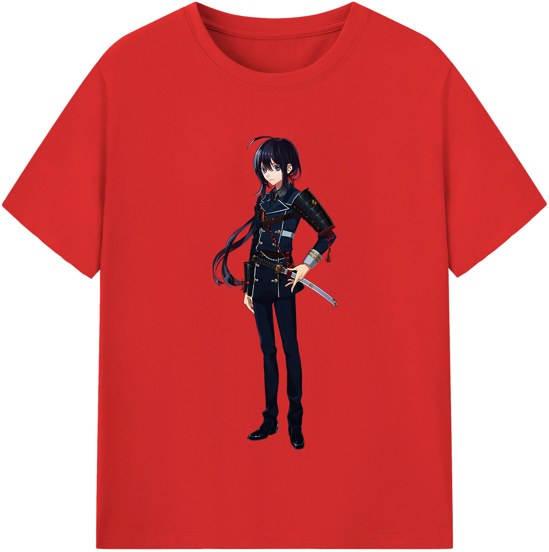（画像用） 刀剣乱舞 Touken Ranbu レディースカジュアルプリントTシャツ（綿100％）