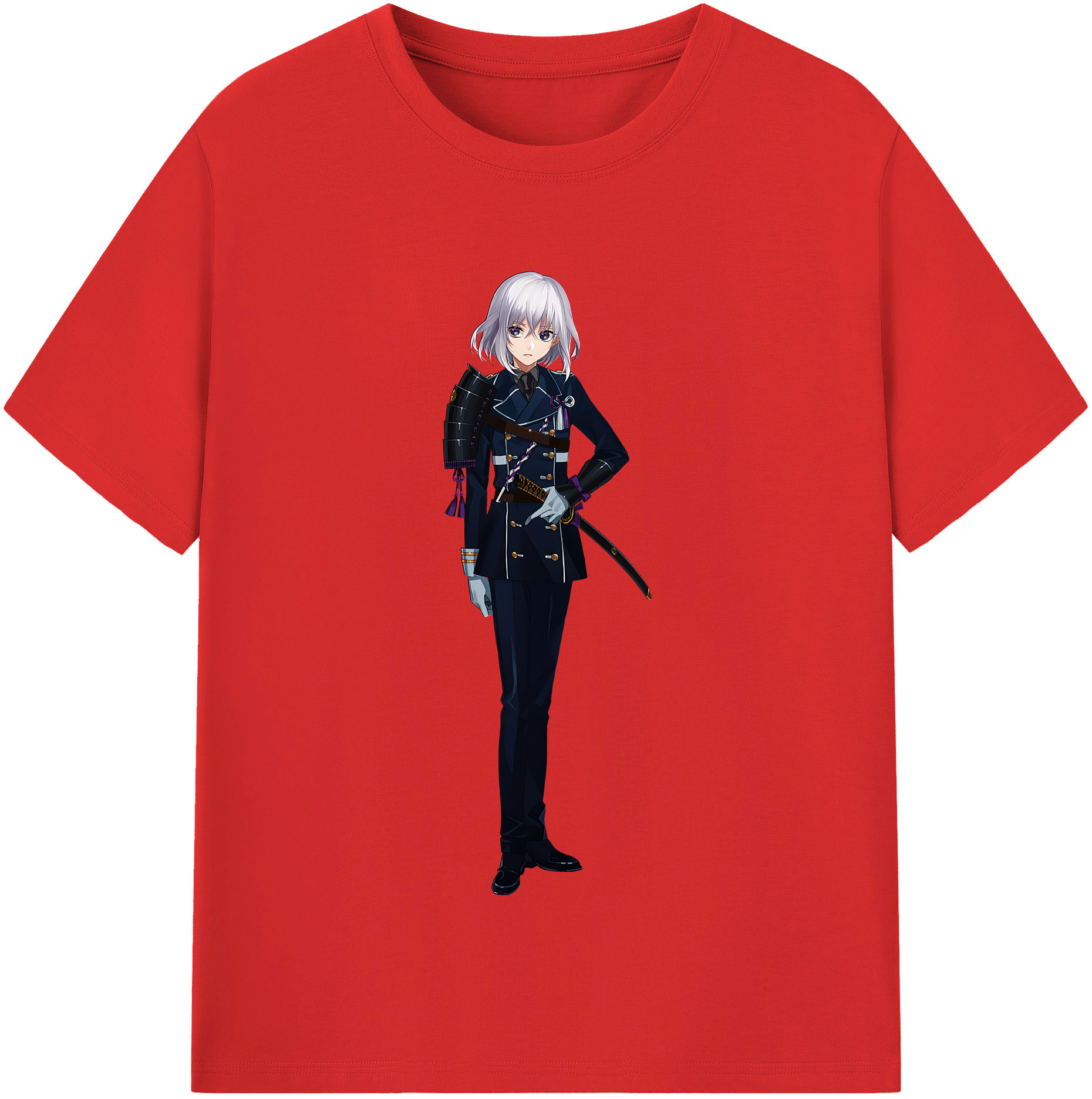 （画像用） 刀剣乱舞 Touken Ranbu レディースカジュアルプリントTシャツ（綿100％）