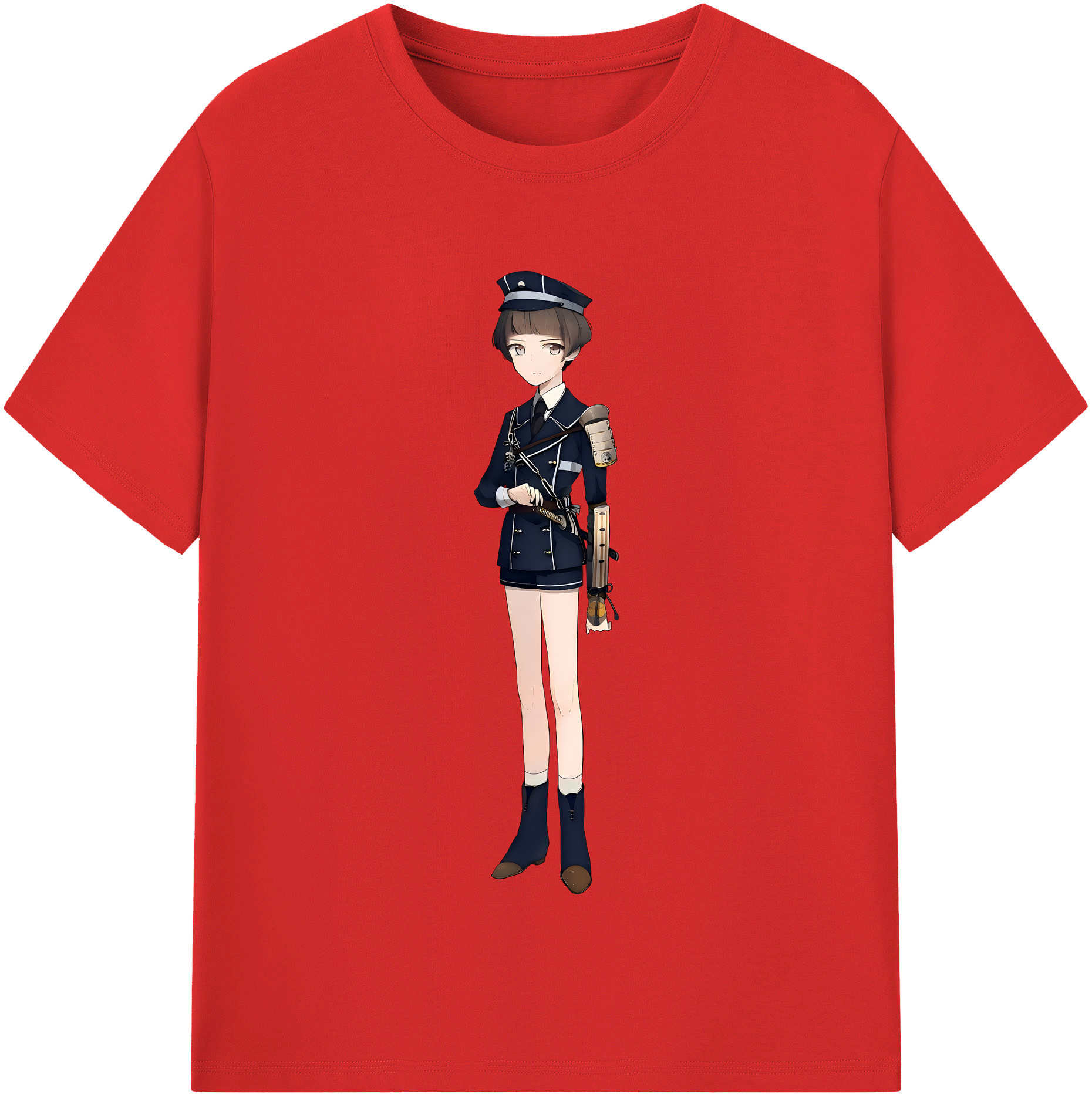 （画像用） 刀剣乱舞 Touken Ranbu レディースカジュアルプリントTシャツ（綿100％）