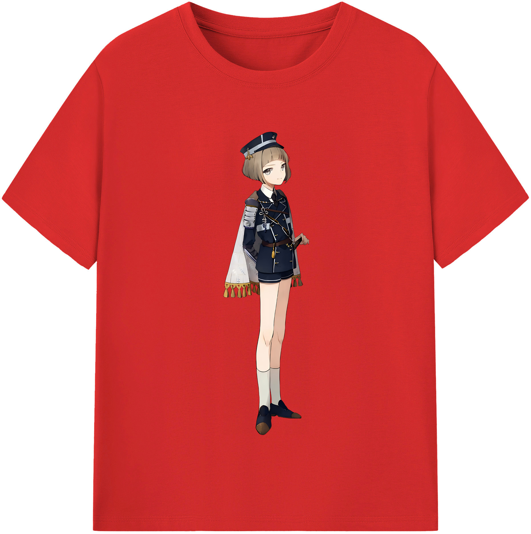 （画像用） 刀剣乱舞 Touken Ranbu レディースカジュアルプリントTシャツ（綿100％）