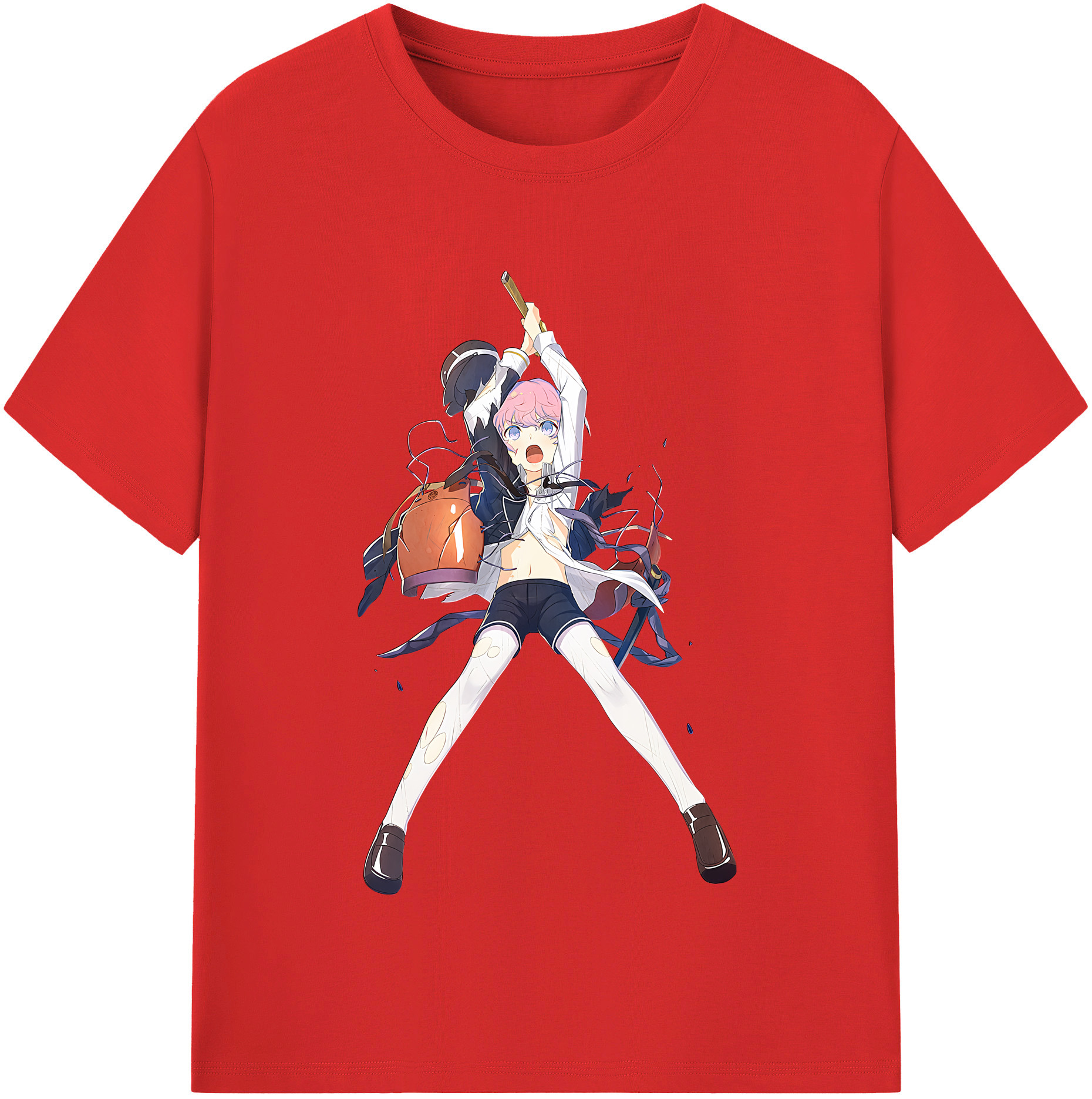 （画像用） 刀剣乱舞 Touken Ranbu レディースカジュアルプリントTシャツ（綿100％）