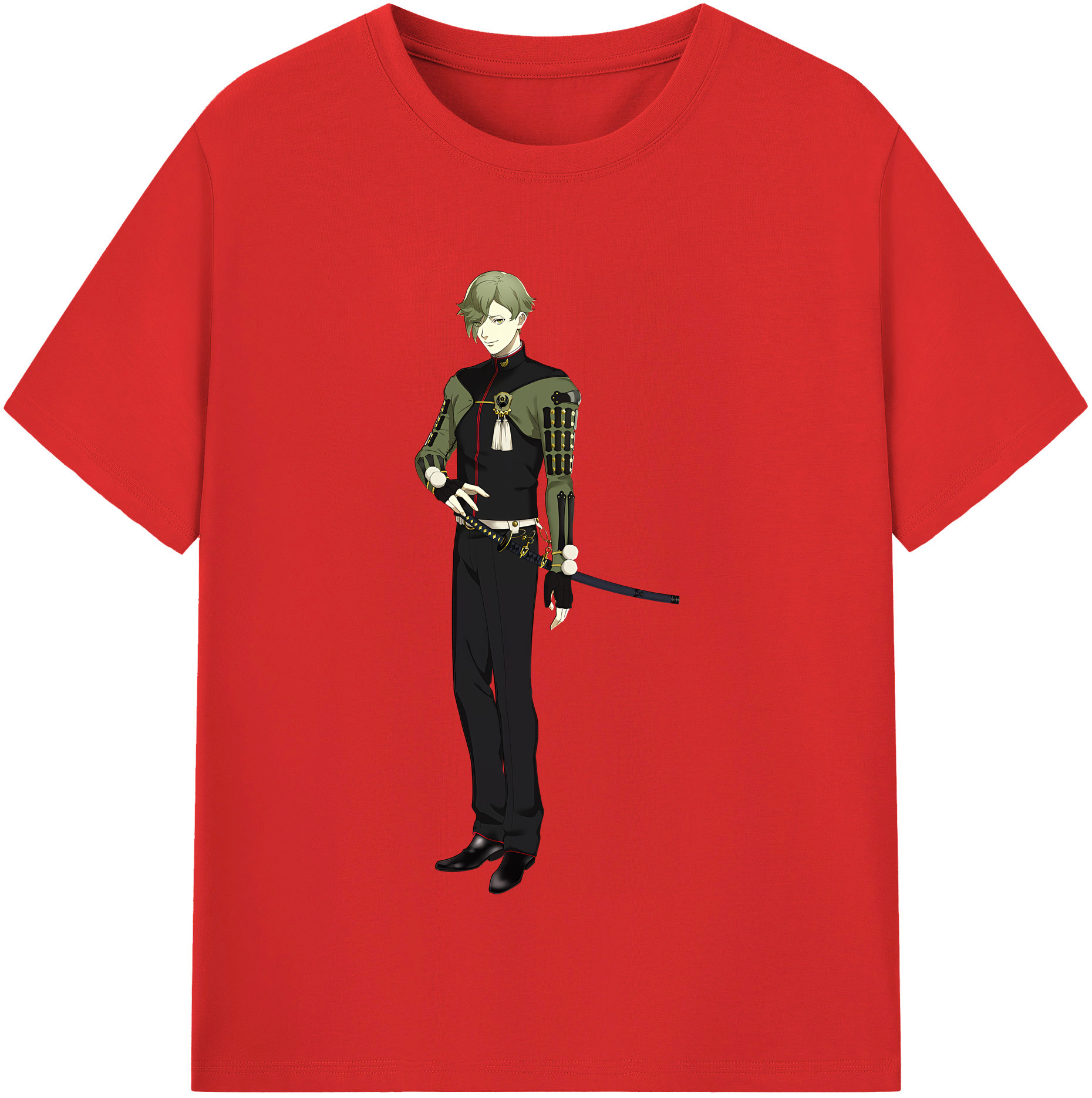 （画像用） 刀剣乱舞 Touken Ranbu レディースカジュアルプリントTシャツ（綿100％）