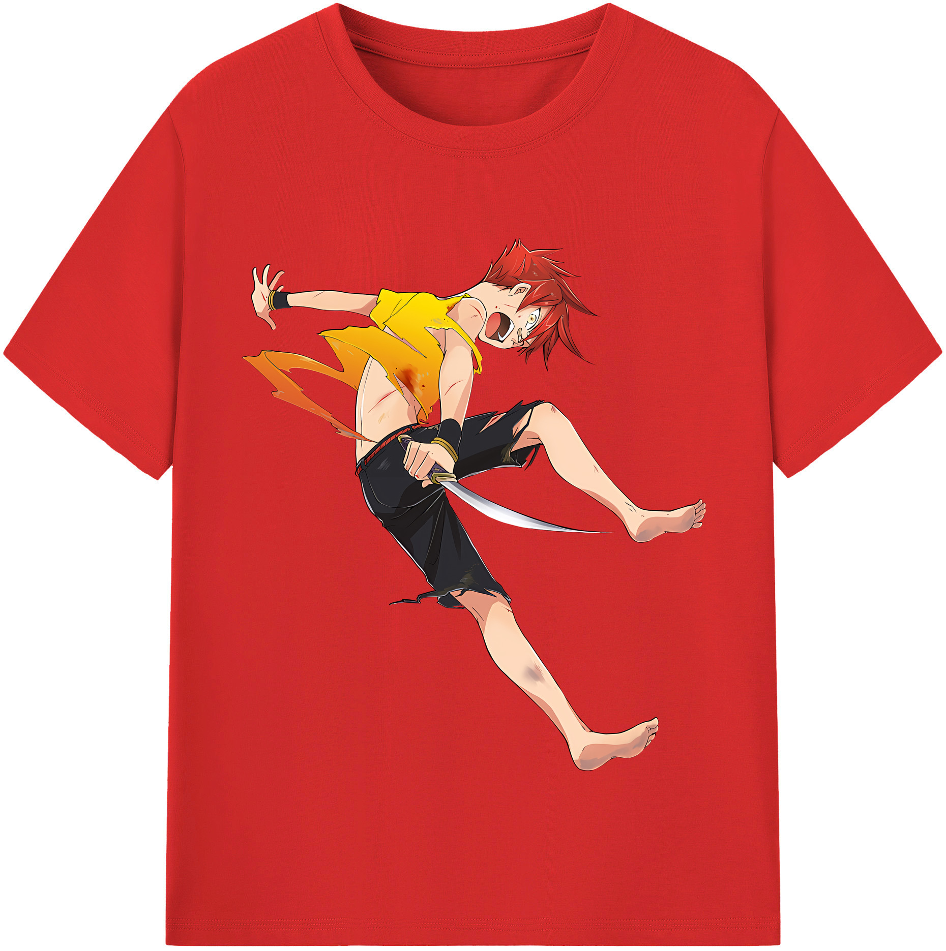 （画像用） 刀剣乱舞 Touken Ranbu レディースカジュアルプリントTシャツ（綿100％）