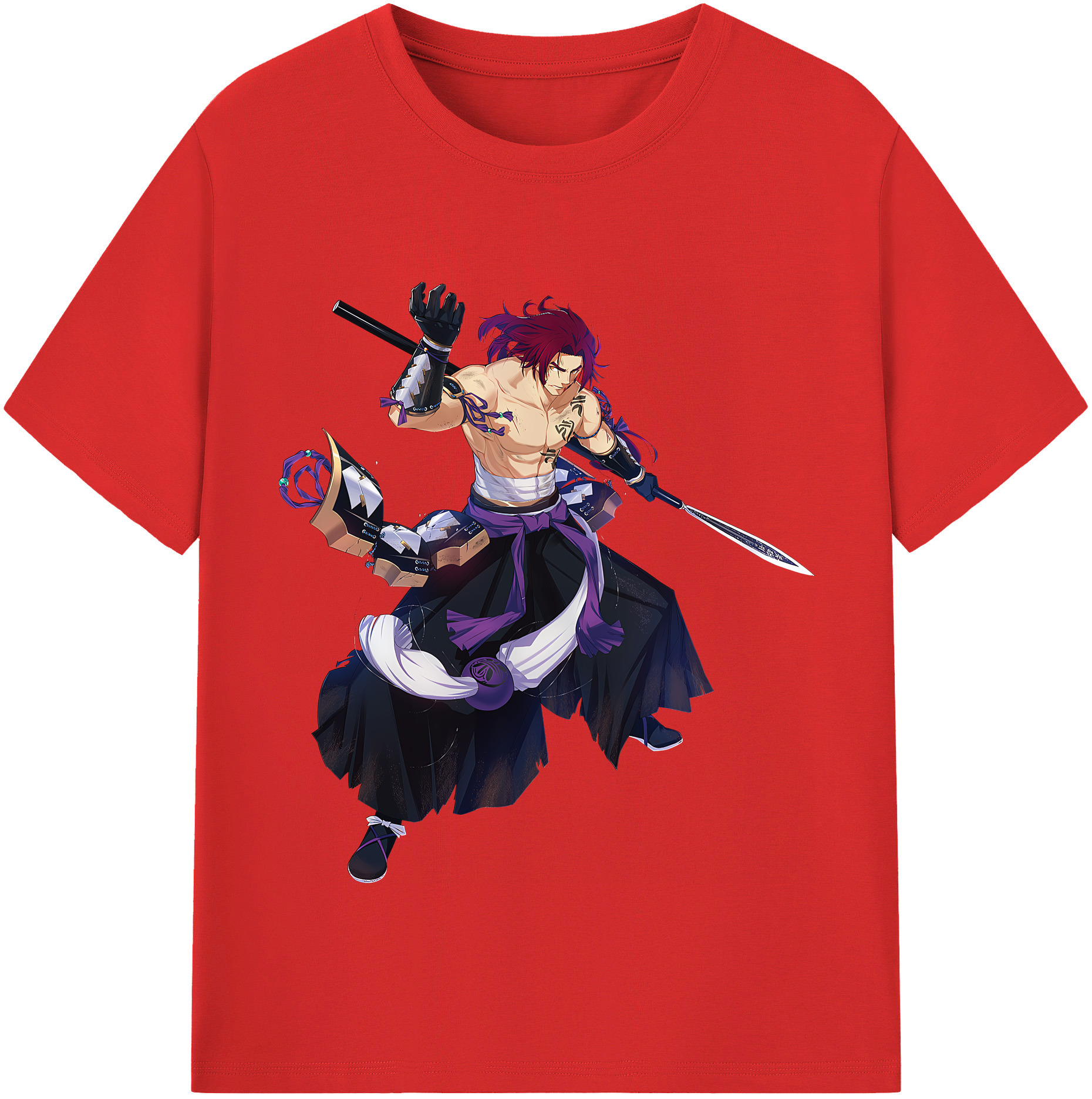 （画像用） 刀剣乱舞 Touken Ranbu レディースカジュアルプリントTシャツ（綿100％）