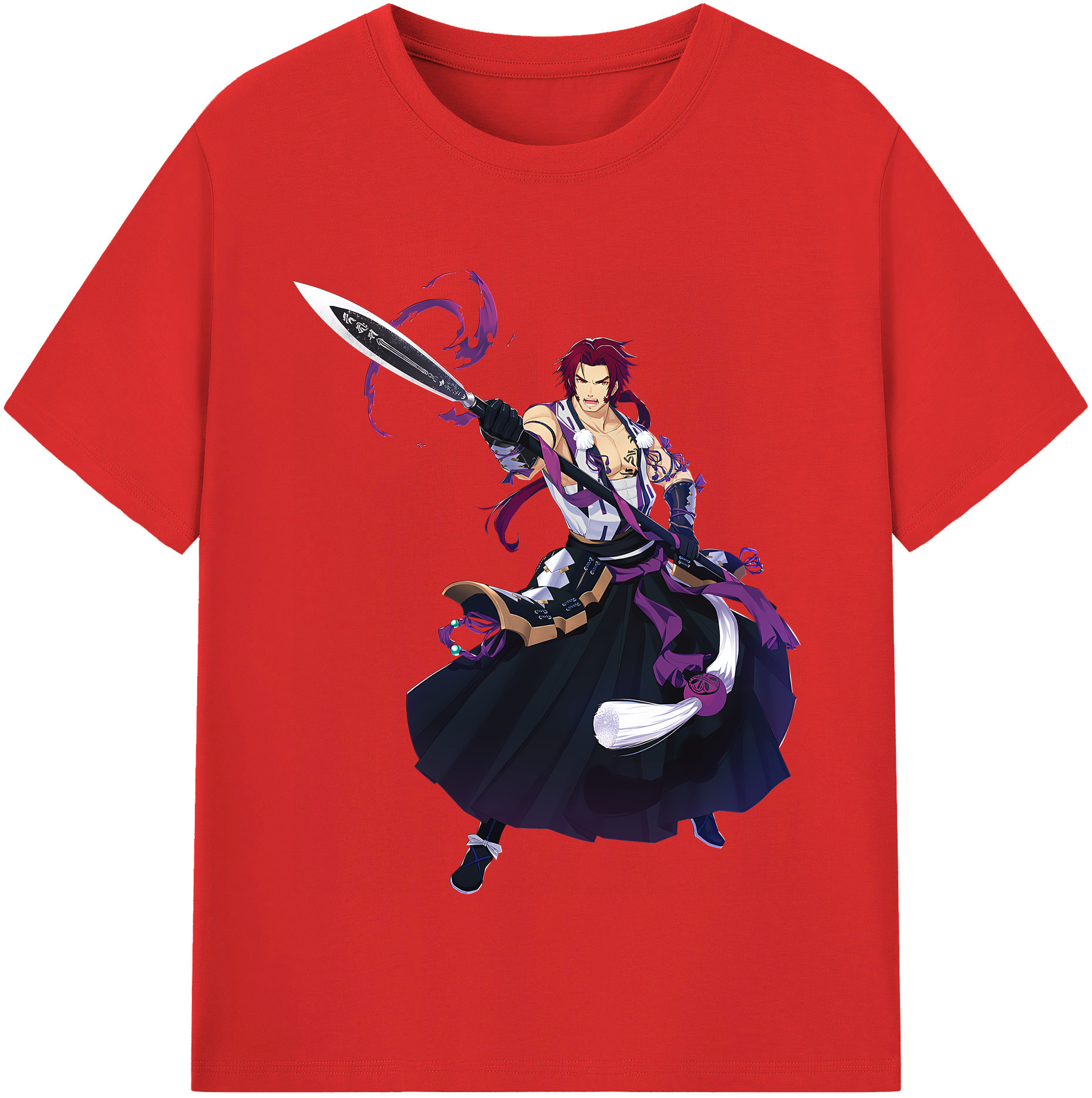 （画像用） 刀剣乱舞 Touken Ranbu レディースカジュアルプリントTシャツ（綿100％）