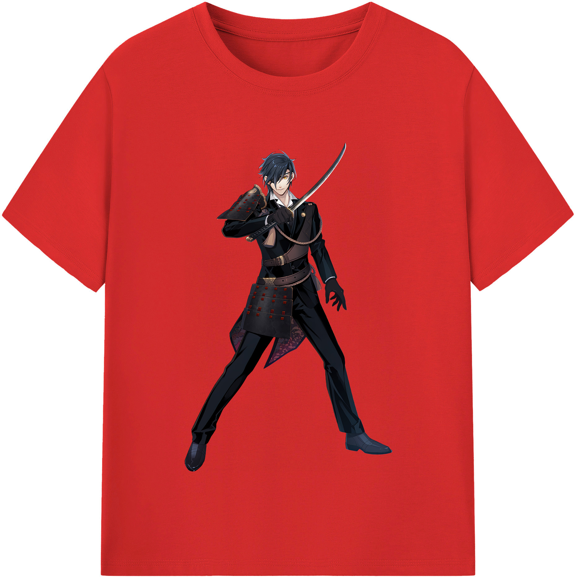 （画像用） 刀剣乱舞 Touken Ranbu レディースカジュアルプリントTシャツ（綿100％）